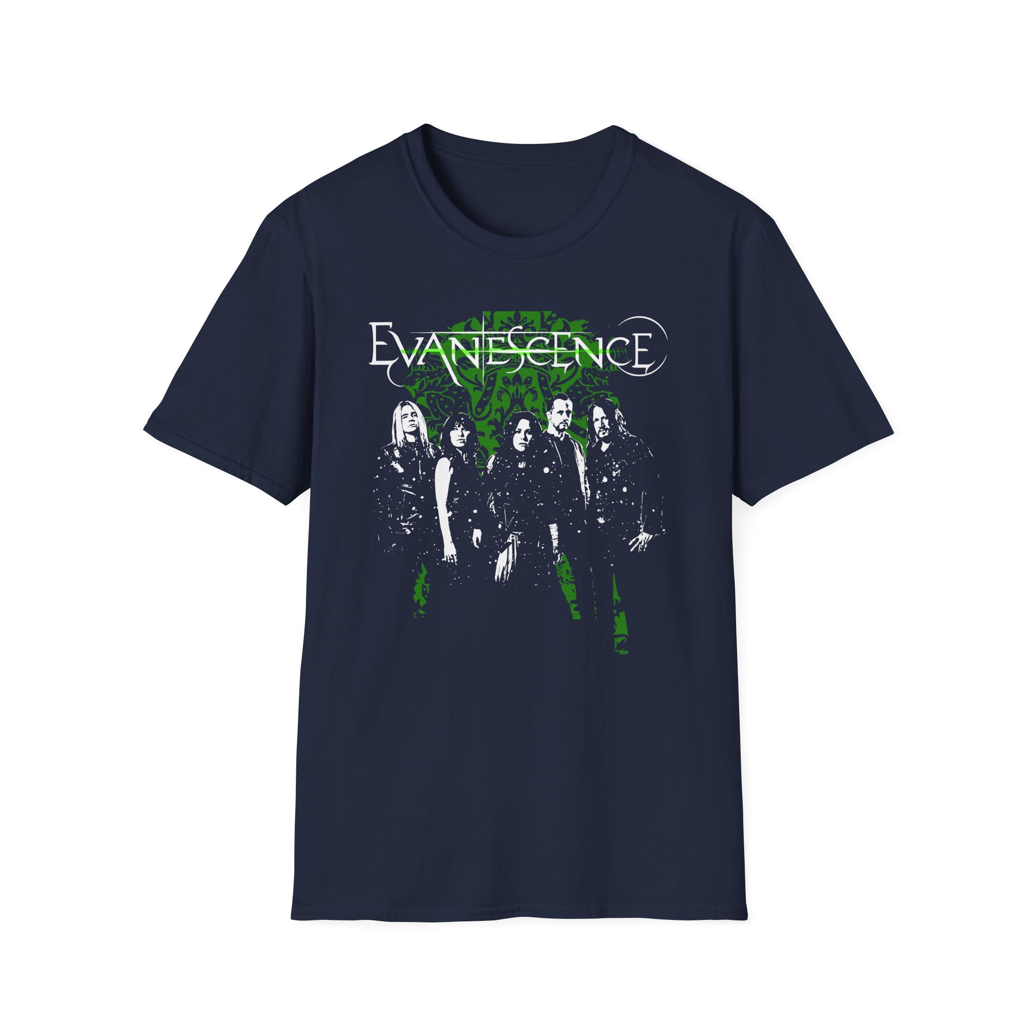 Evanescence Group Photo Unisex Softstyle T-Shirt