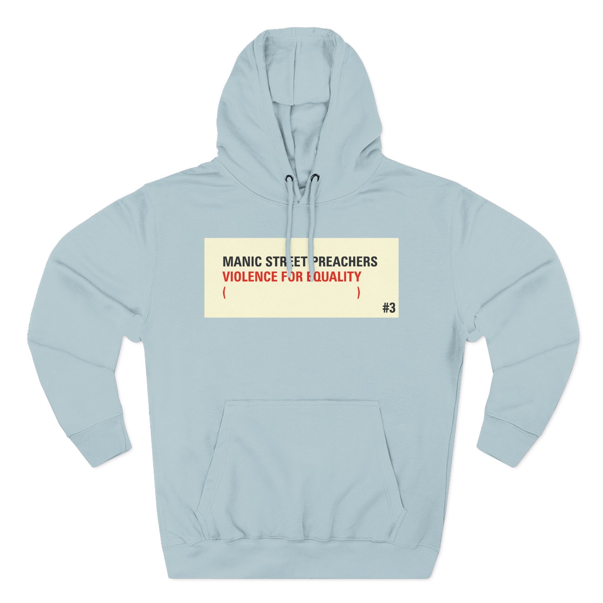 Manic Street Preachers Three-Panel Fleece Hoodie