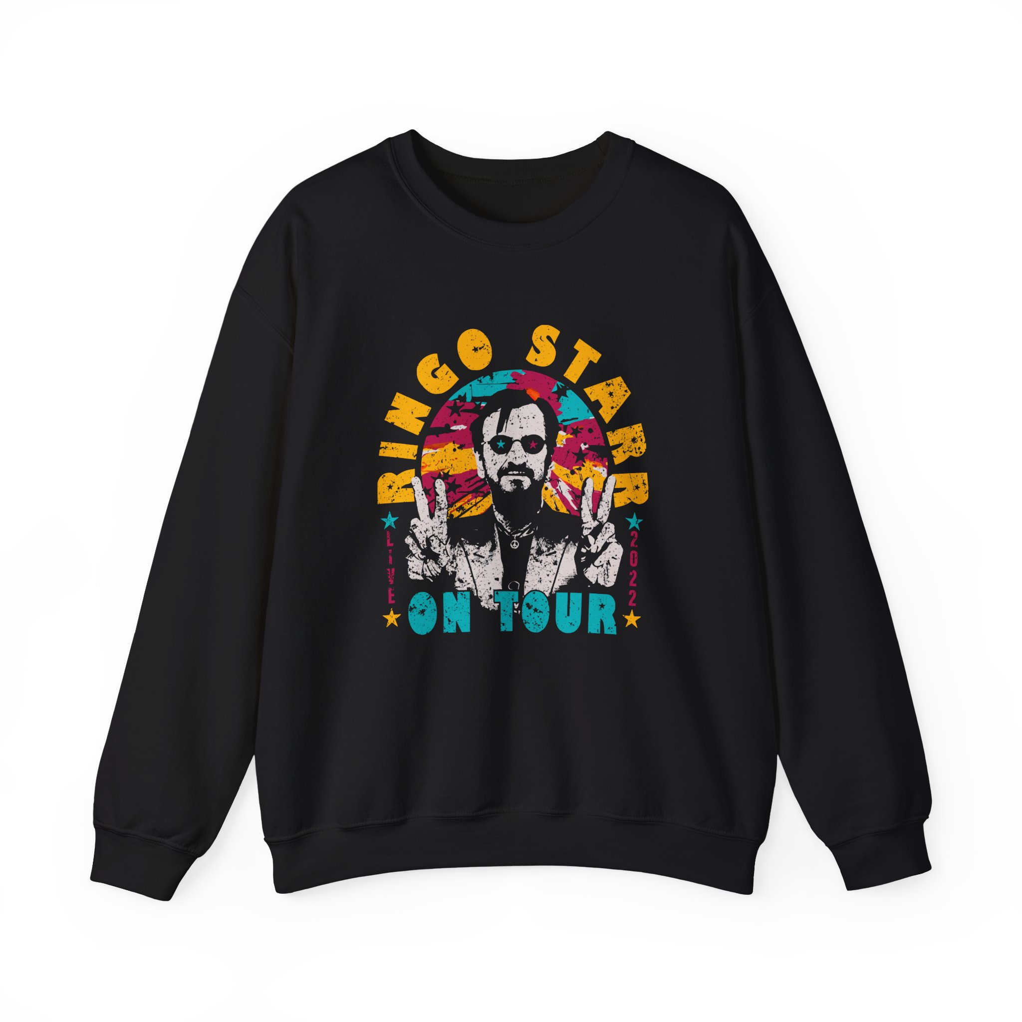 Ringo Starr Ringo on Tour Photo Unisex Heavy Blendâ„¢ Crewneck Sweatshirt