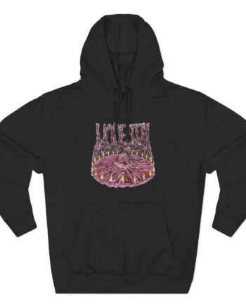 Undeath Seance Three-Panel Fleece Hoodie