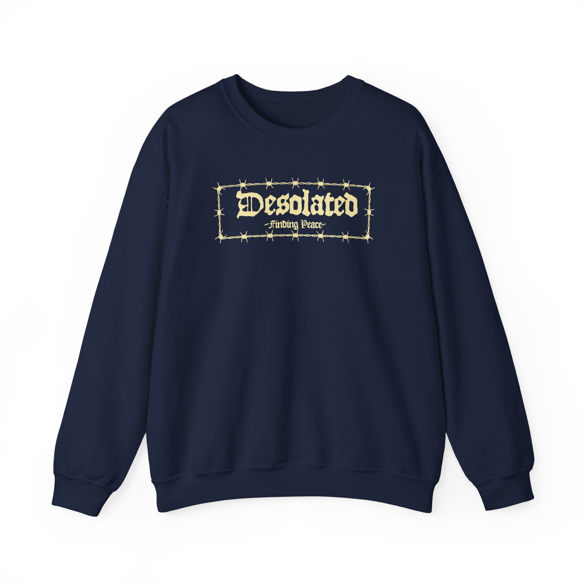 Desolated Finding Peace Unisex Heavy Blendâ„¢ Crewneck Sweatshirt