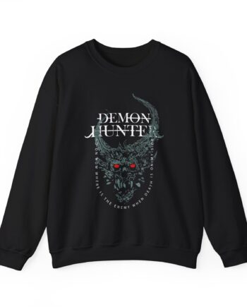 Demon Hunter On My Side Unisex Heavy Blend™ Crewneck Sweatshirt