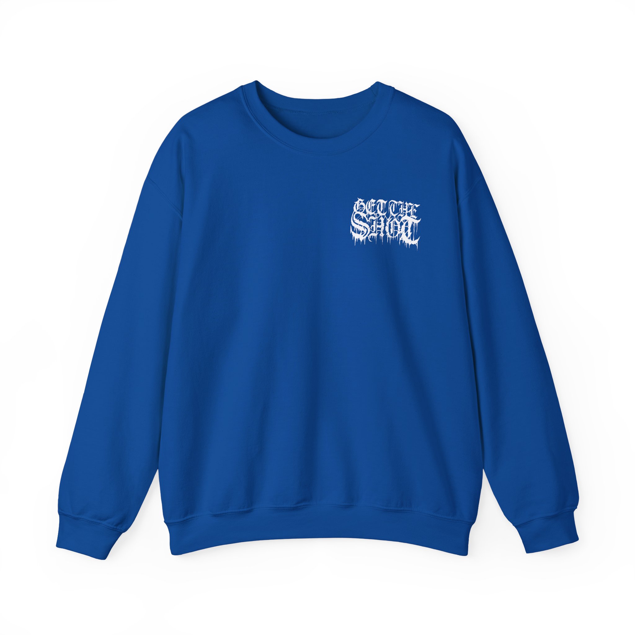 Get the Shot Death to Oppressors Unisex Heavy Blendâ„¢ Crewneck Sweatshirt