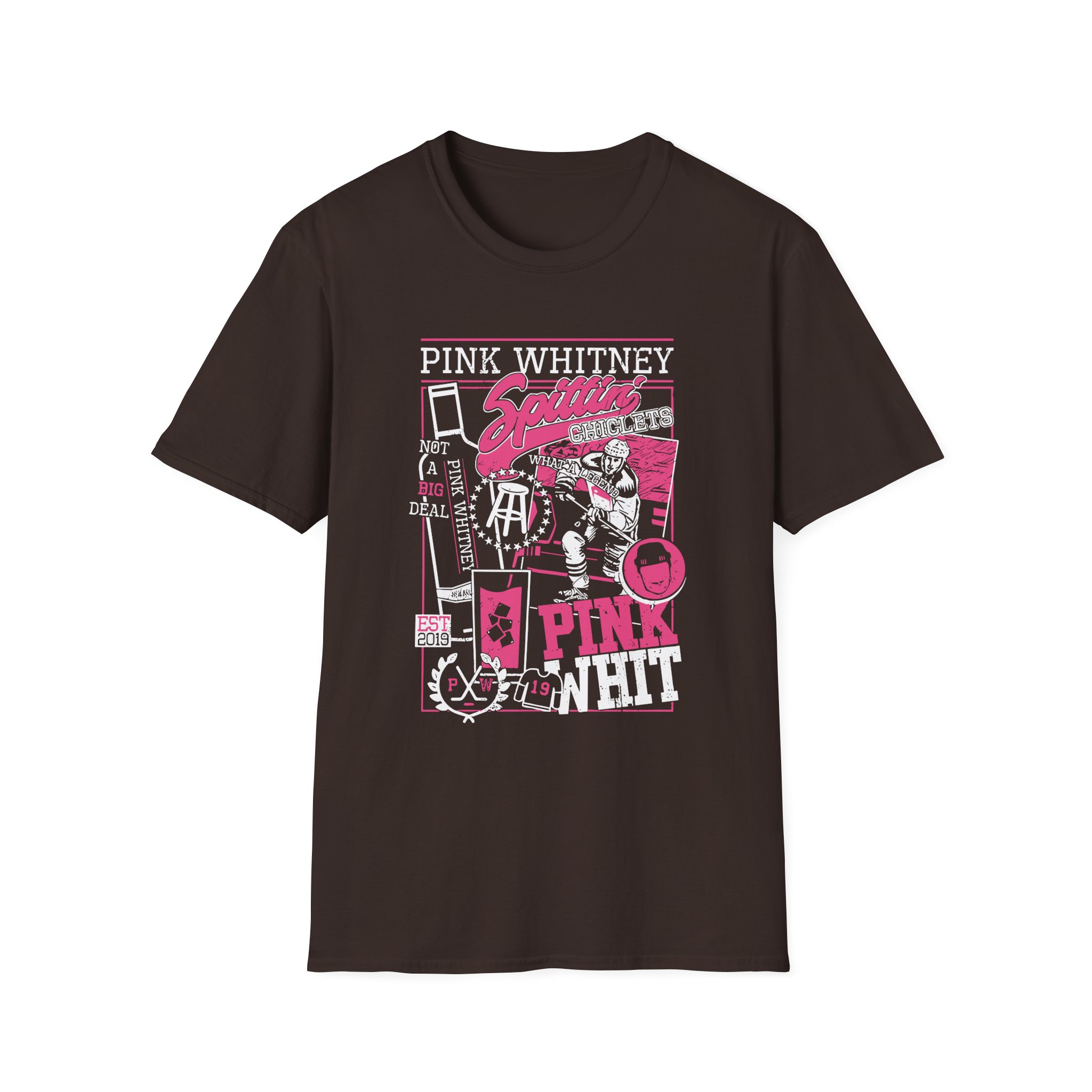 Spittin Chiclets Pink Whitney Unisex Softstyle T-Shirt