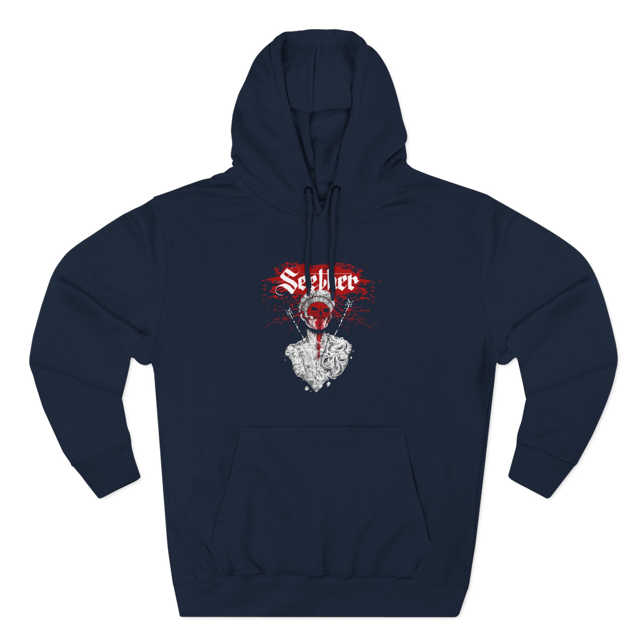 Seether Three-Panel Fleece Hoodie