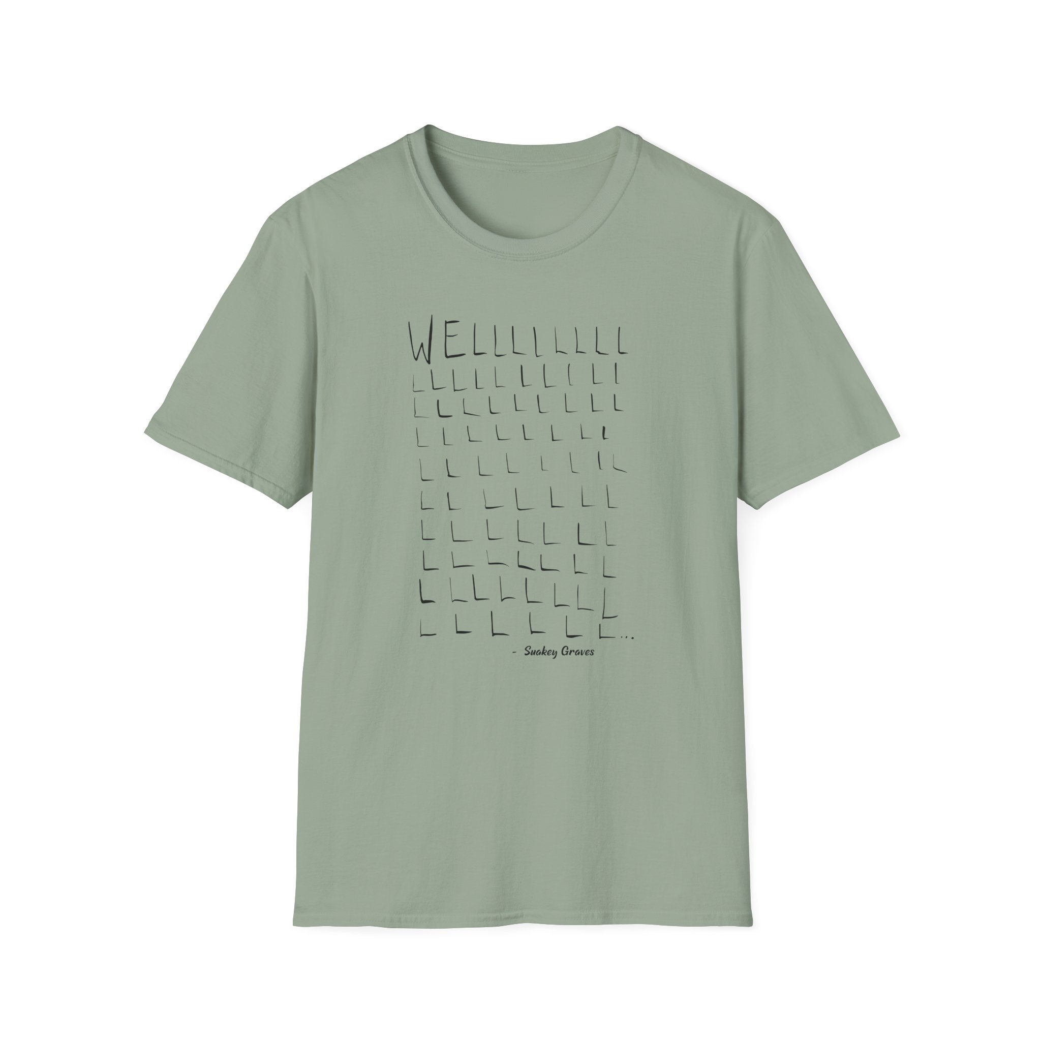 Shakey Graves WELLLL Unisex Softstyle T-Shirt