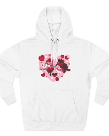 Aphmau Valentine's Day Three-Panel Fleece Hoodie