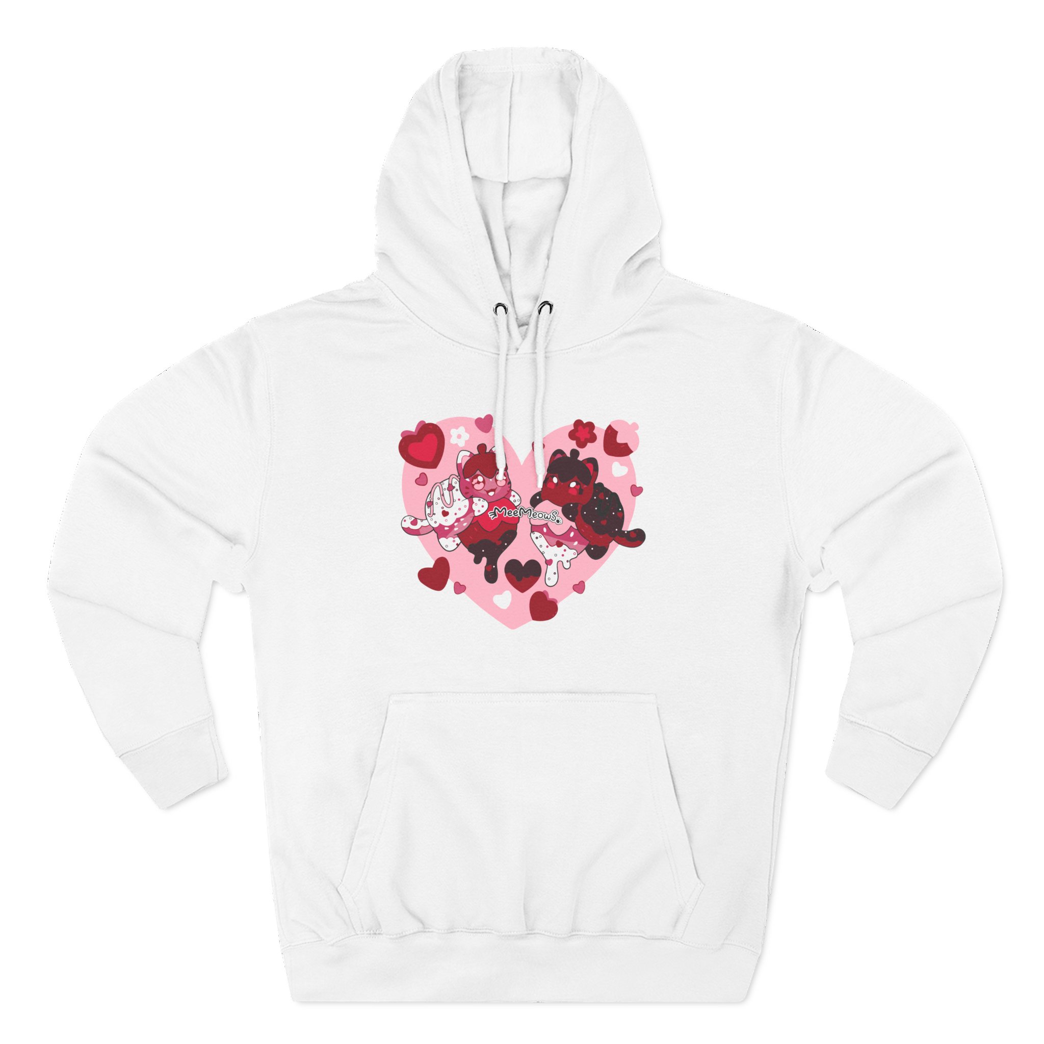 Aphmau Valentine's Day Three-Panel Fleece Hoodie