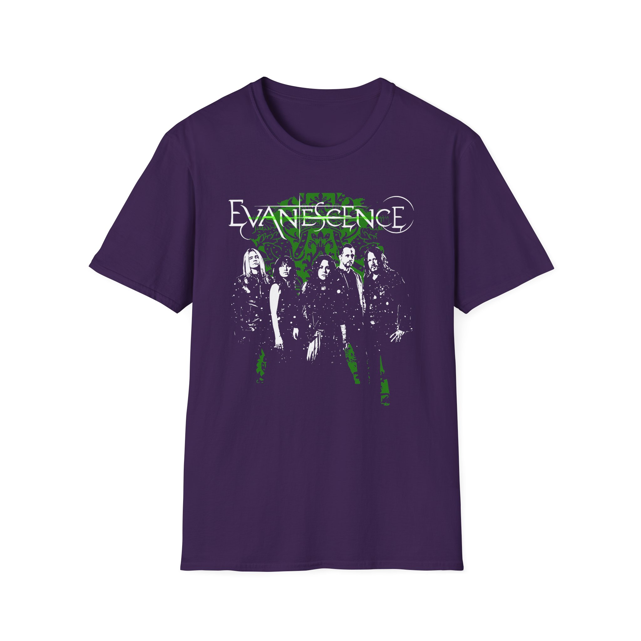 Evanescence Group Photo Unisex Softstyle T-Shirt