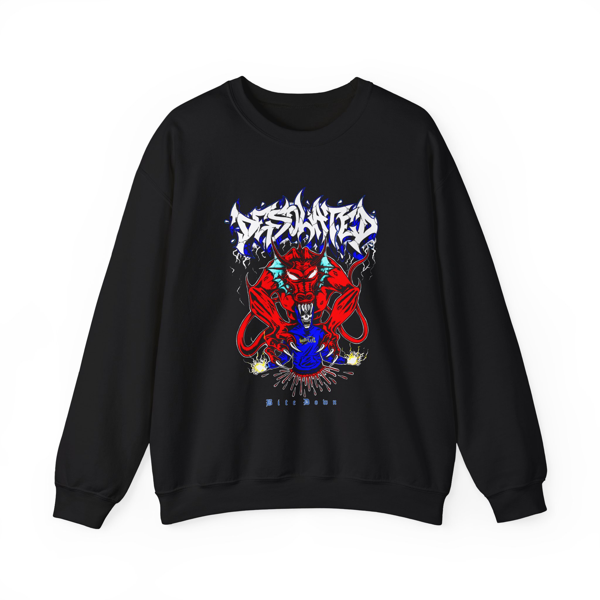Desolated Devil Unisex Heavy Blendâ„¢ Crewneck Sweatshirt