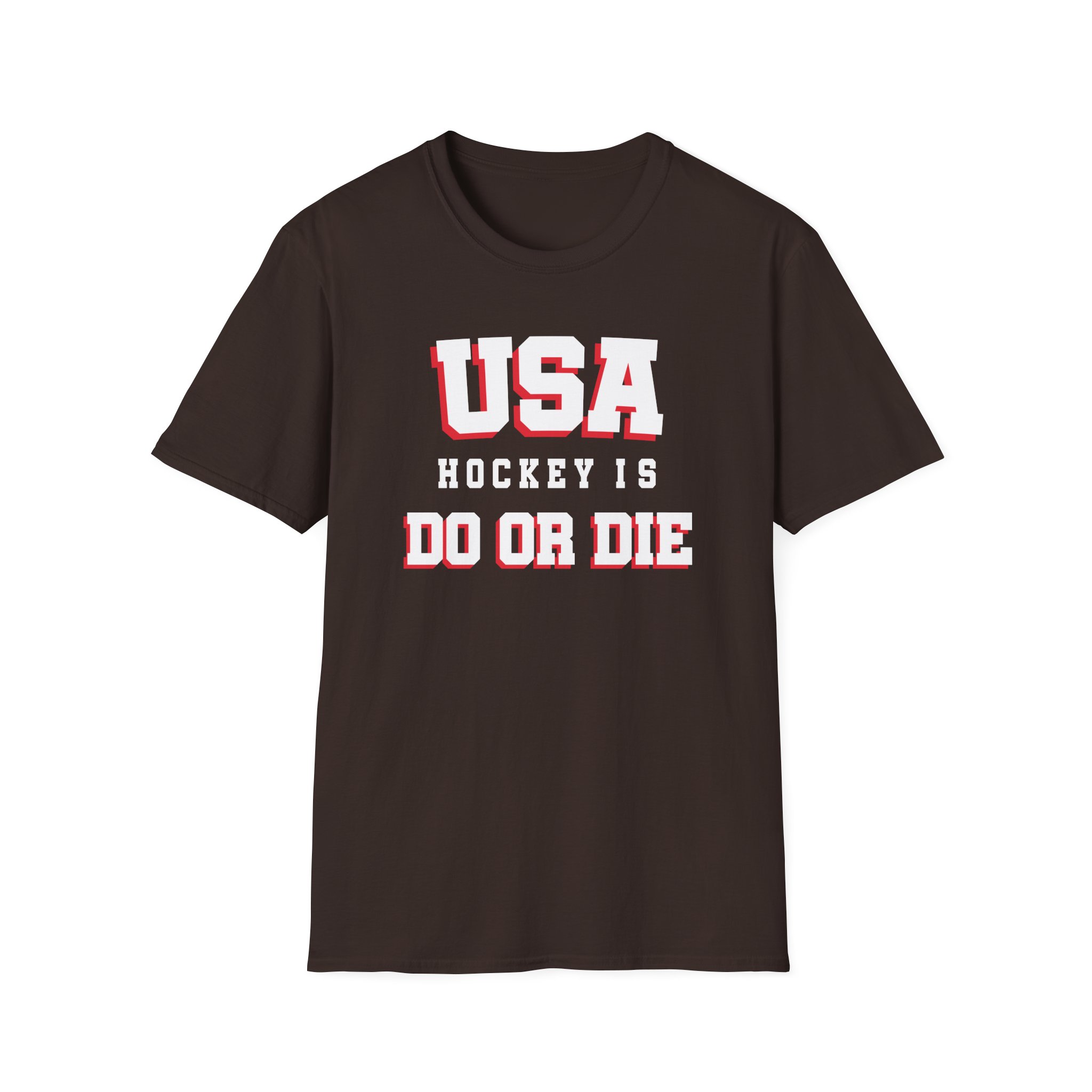 Spittin Chiclets Usa Do or Die Unisex Softstyle T-Shirt