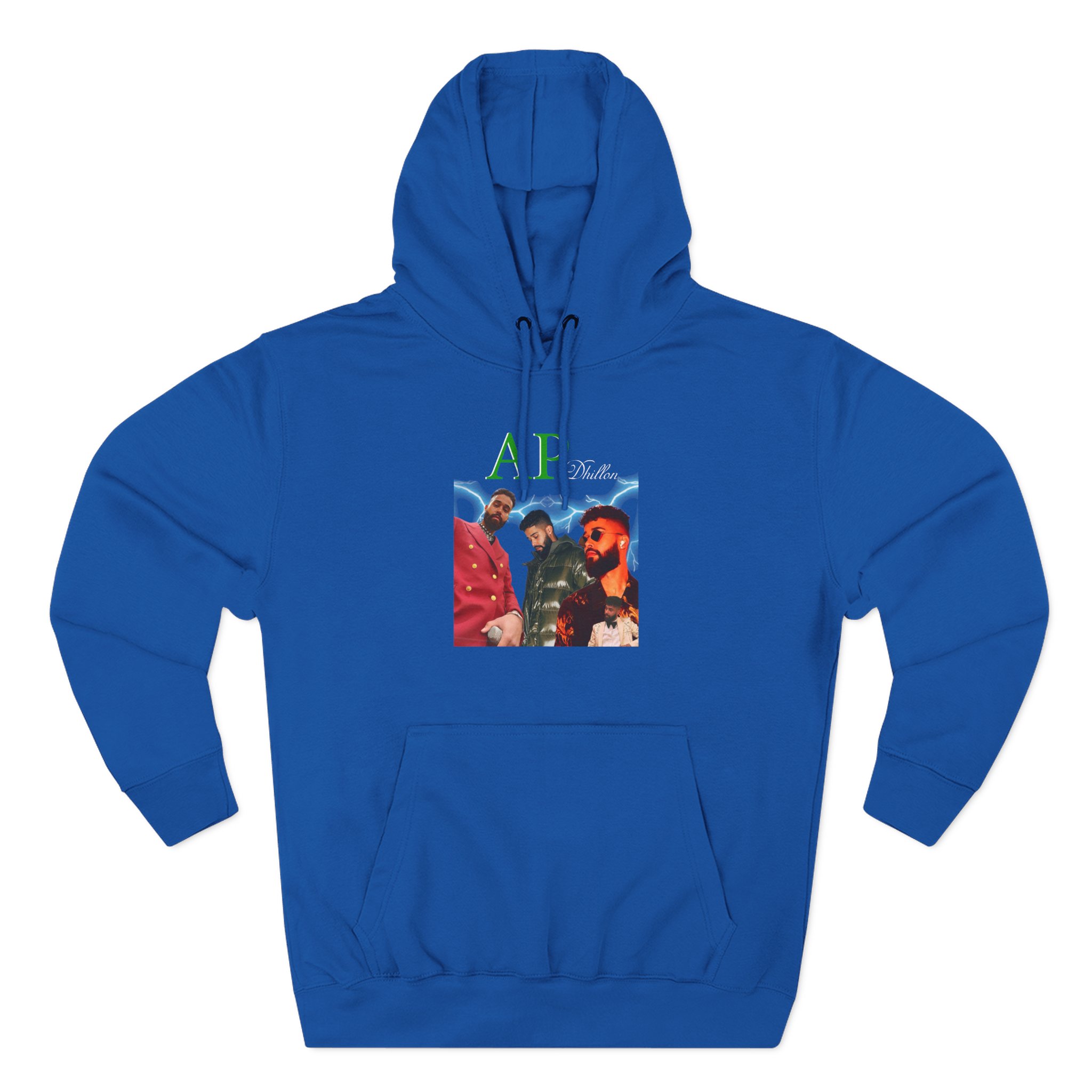 AP Dhillon Three-Panel Fleece Hoodie