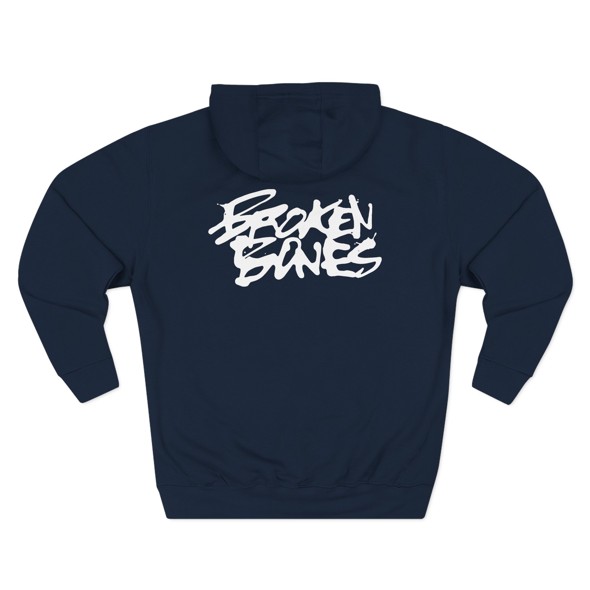 Broken Bones The Glenn Three-Panel Fleece Hoodie