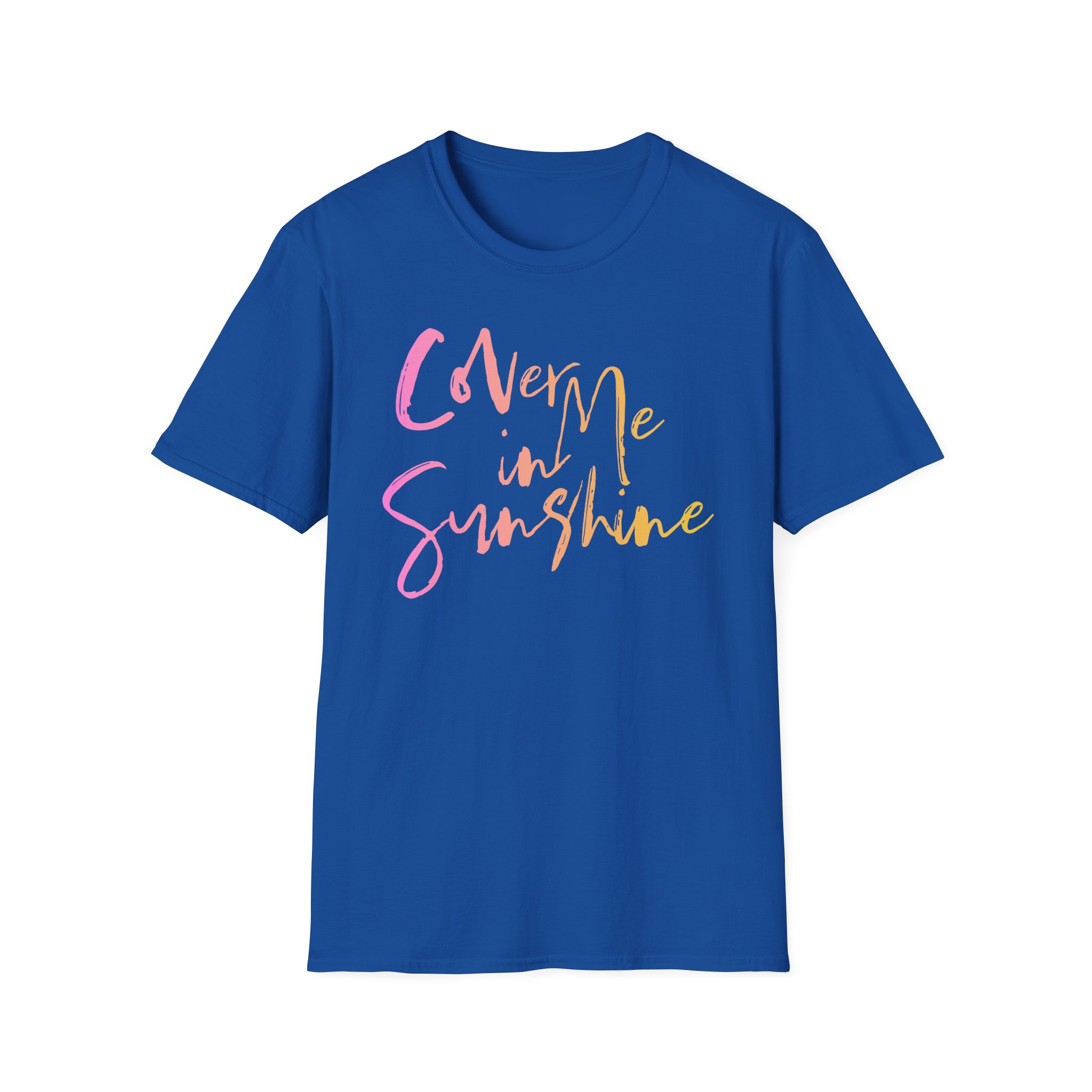 P!nk Gradient Cover Me in Sunshine Unisex Softstyle T-Shirt