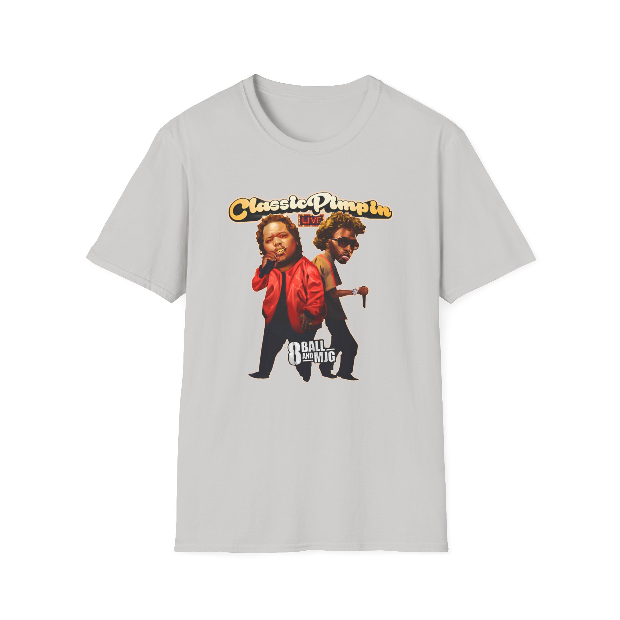 8ball Mjg Classic Pimpin Unisex Softstyle T-Shirt