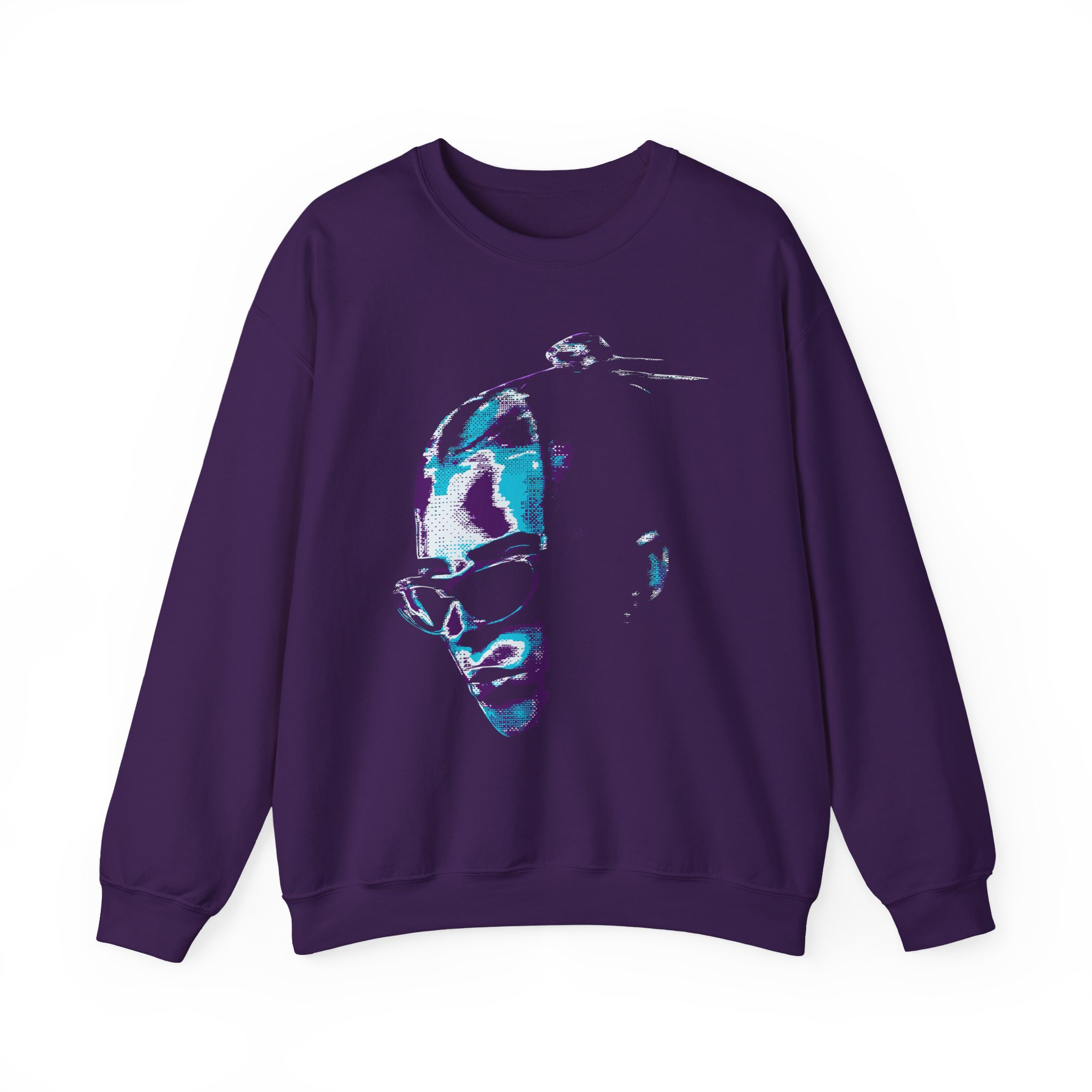 Young Miko Face Unisex Heavy Blendâ„¢ Crewneck Sweatshirt
