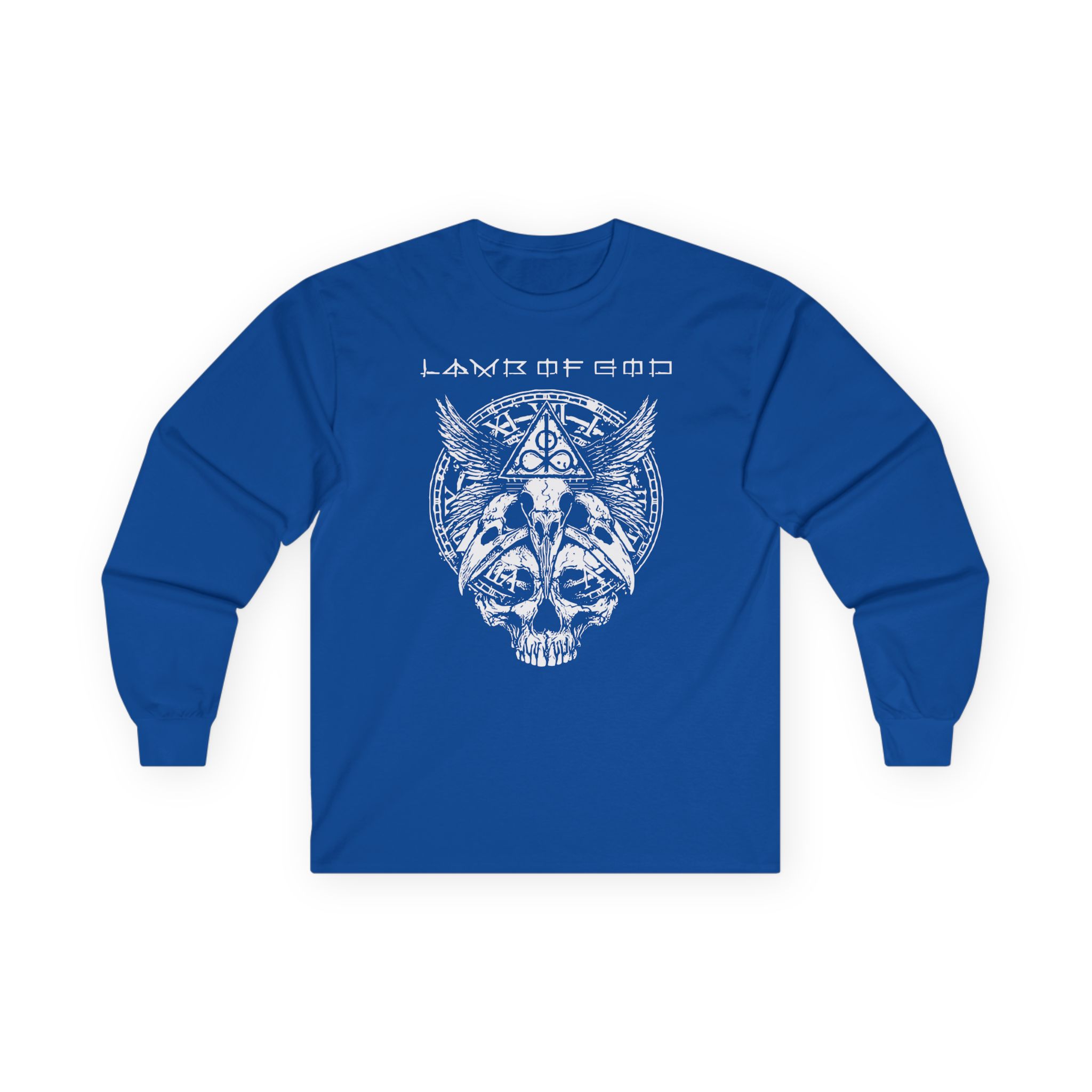 Lamb of God Time Skull Unisex Ultra Cotton Long Sleeve Tee