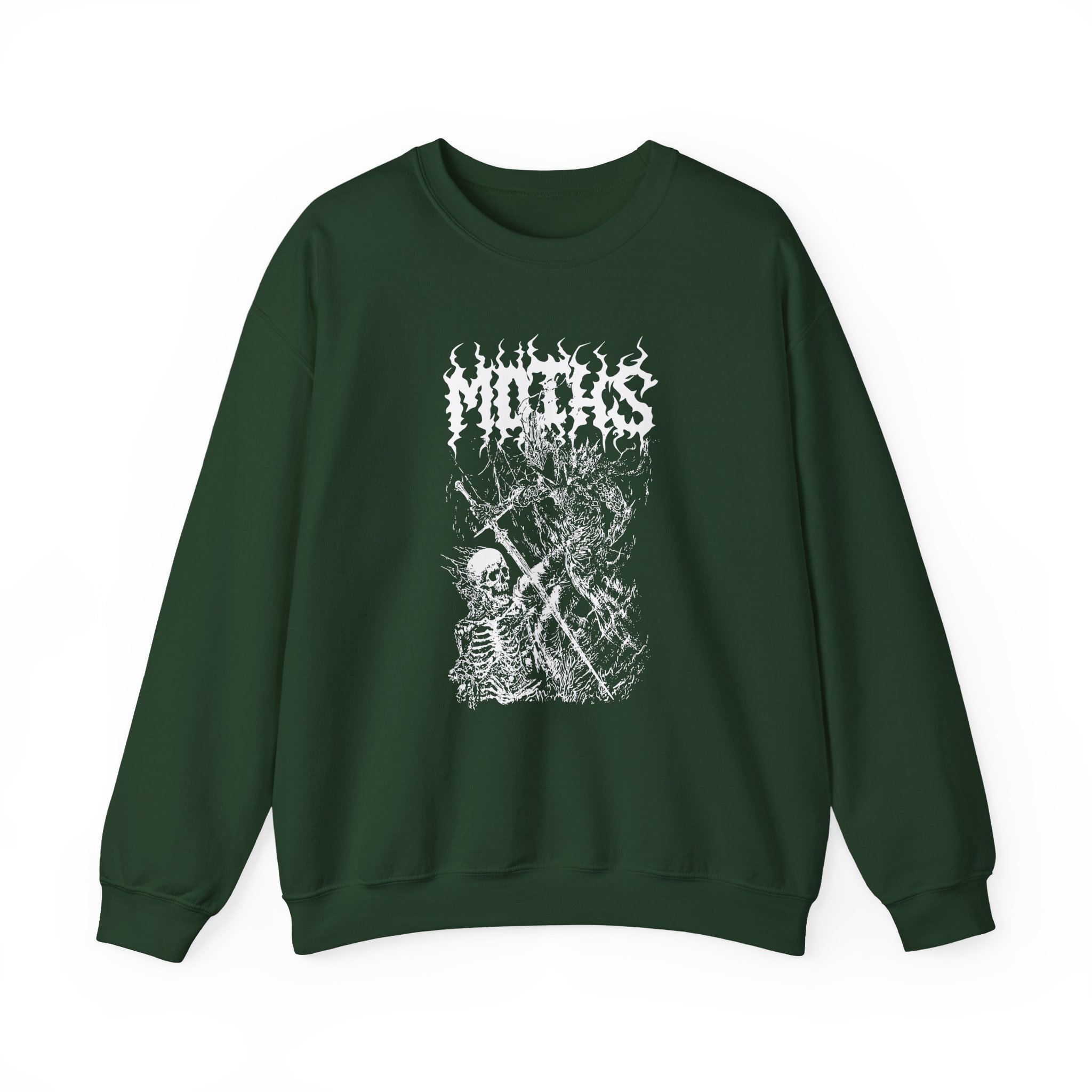 Like Moths to Flames Cycles Unisex Heavy Blendâ„¢ Crewneck Sweatshirt