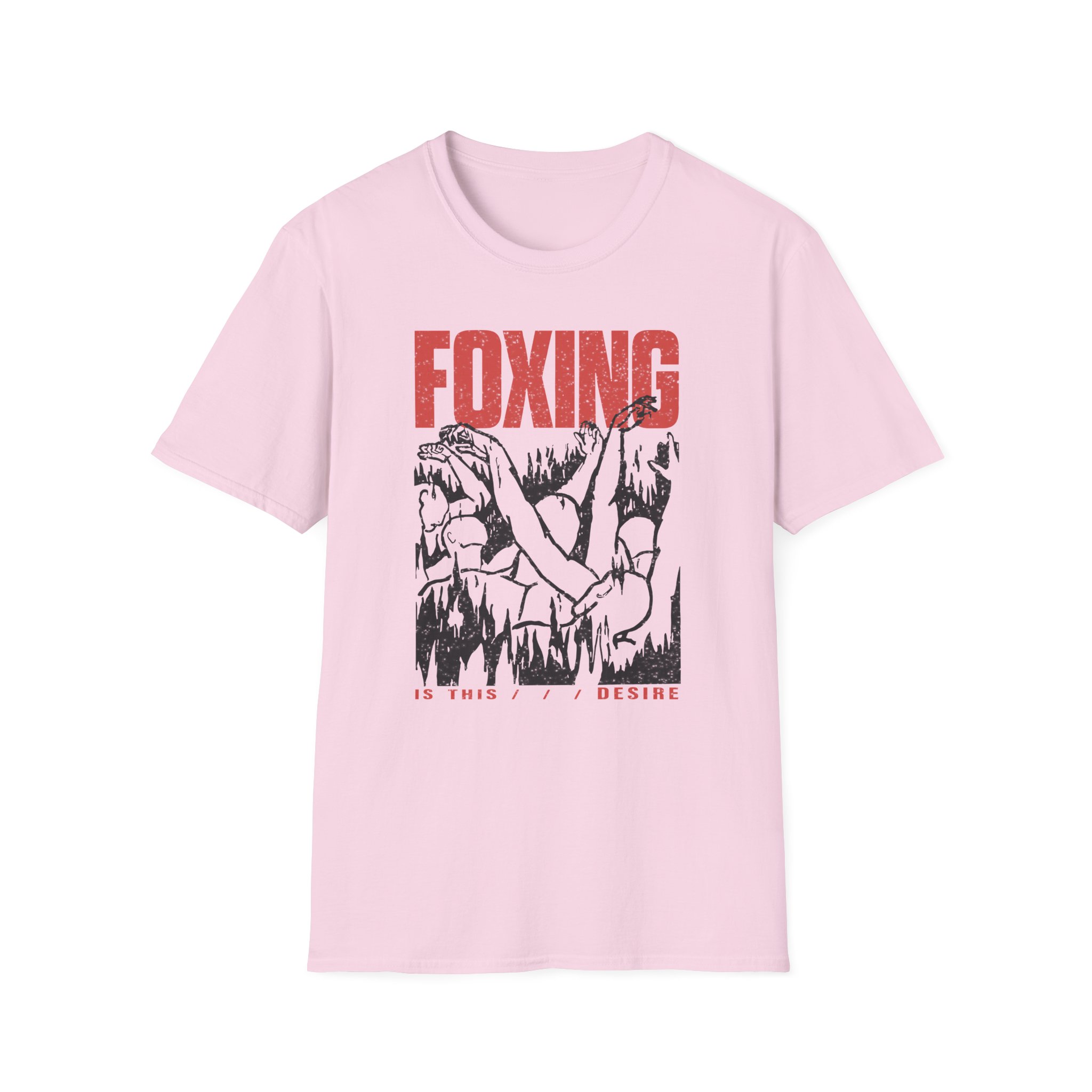 Foxing Inverted Burn Unisex Softstyle T-Shirt