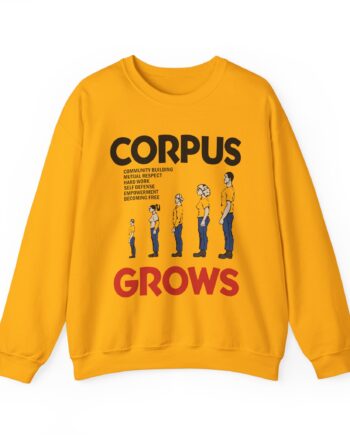 Show Me the Body Corpus Grows Unisex Heavy Blend™ Crewneck Sweatshirt