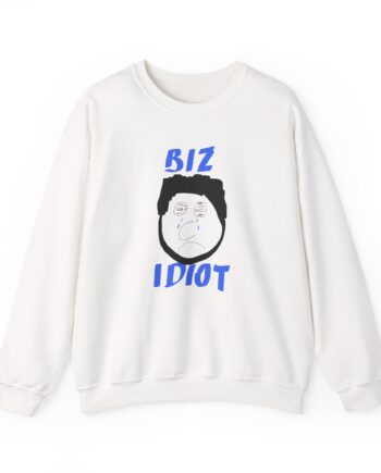 Spittin Chiclets Biz Idiot Unisex Heavy Blend™ Crewneck Sweatshirt