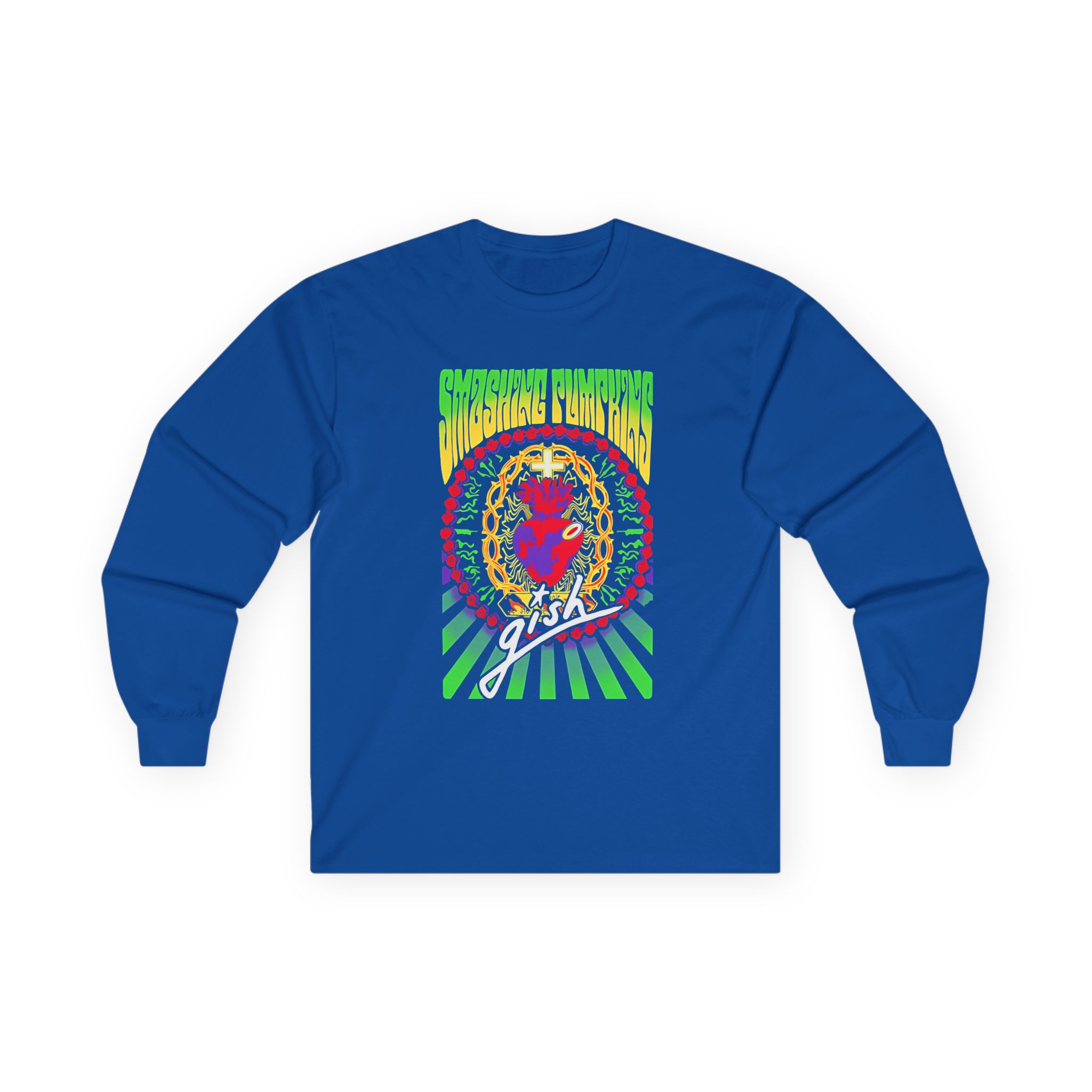 Billy Corgan Gish Sacred Heart Unisex Ultra Cotton Long Sleeve Tee