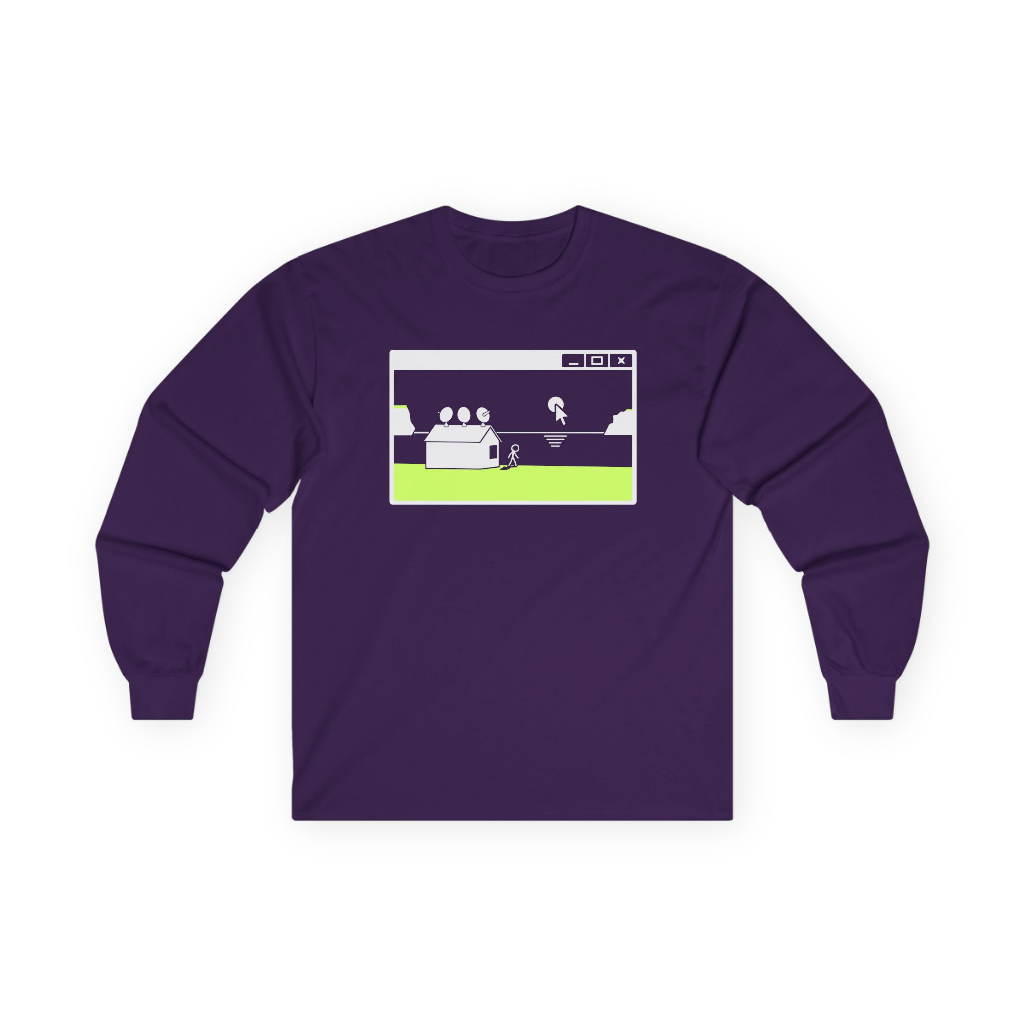 Alan Becker Lo-Fi Unisex Ultra Cotton Long Sleeve Tee