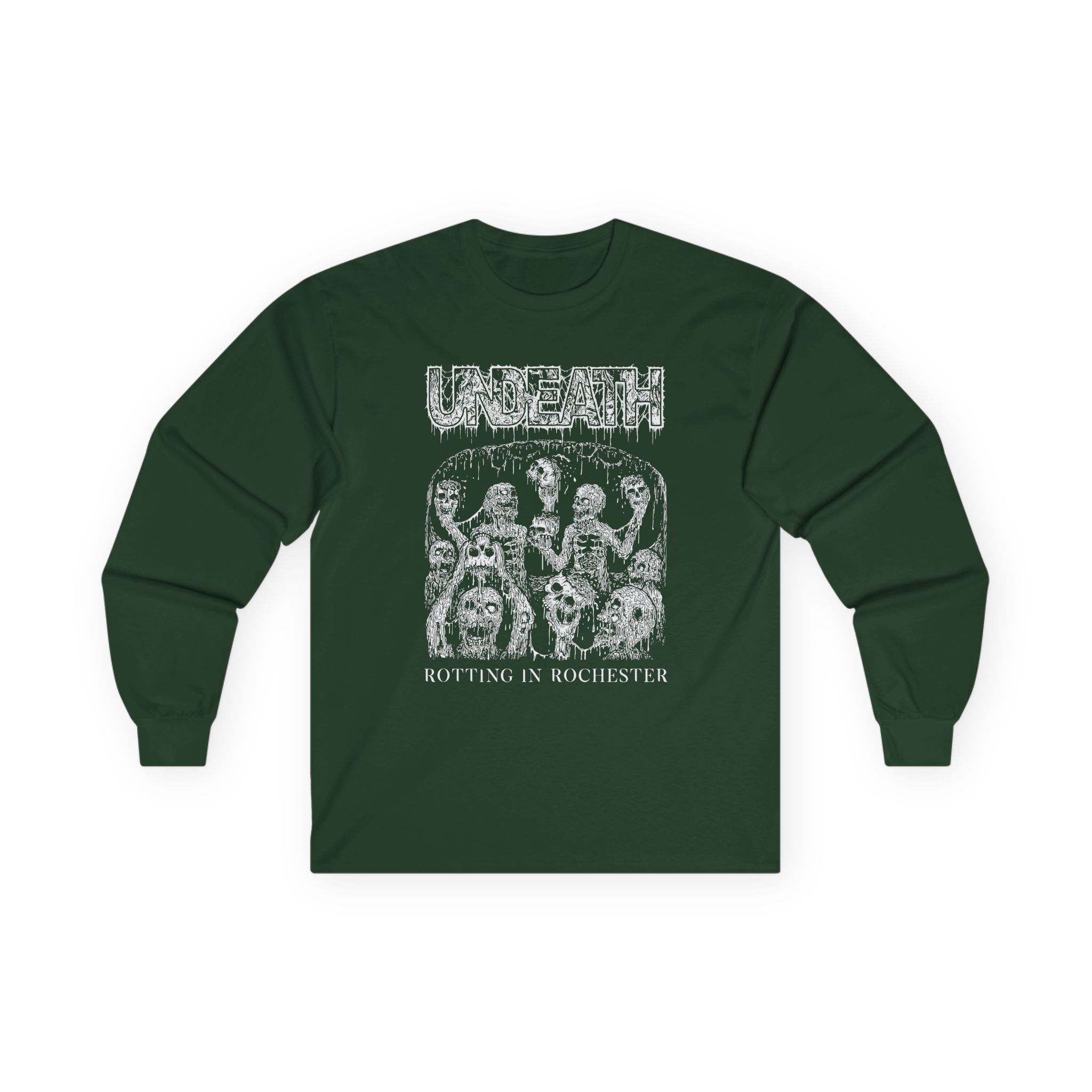 Undeath Rotting in Rochester Unisex Ultra Cotton Long Sleeve Tee