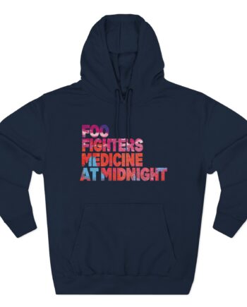 Foo Fighters Stacked Album Three-Panel Fleece Hoodie