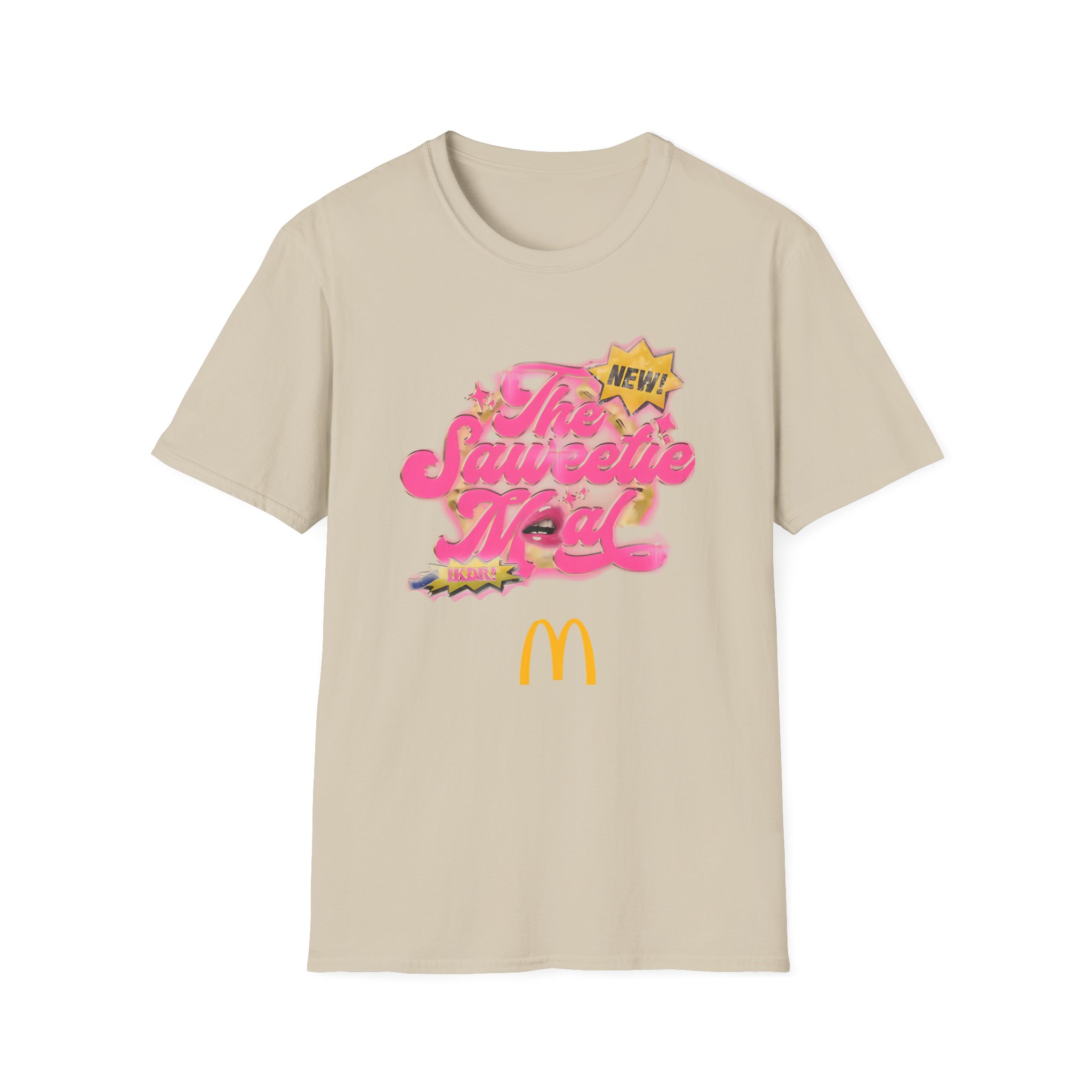 Saweetie Mcdonald's Meal Unisex Softstyle T-Shirt