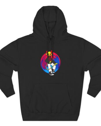 Lemon Demon Three-Panel Fleece Hoodie
