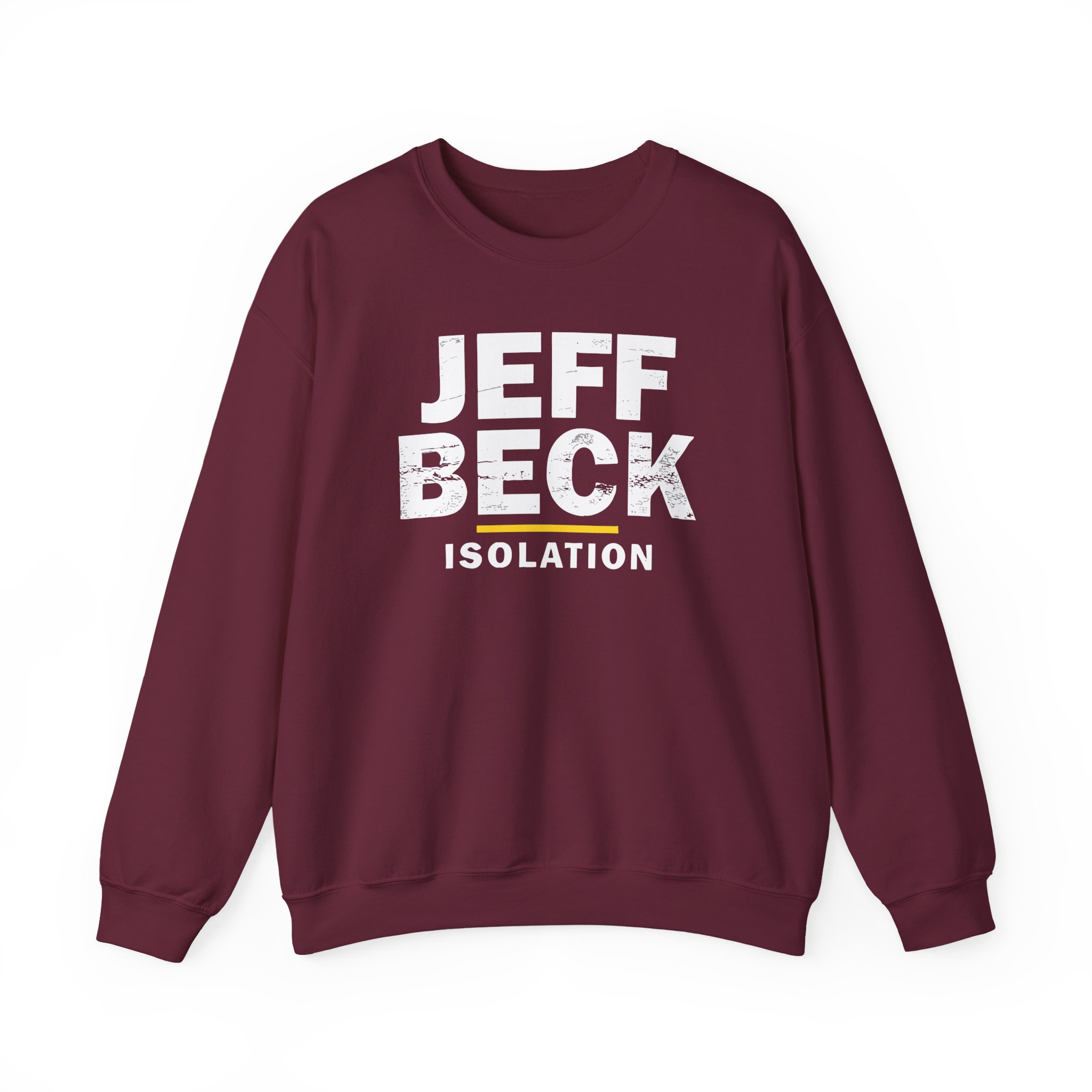 Jeff Beck Isolation Unisex Heavy Blendâ„¢ Crewneck Sweatshirt