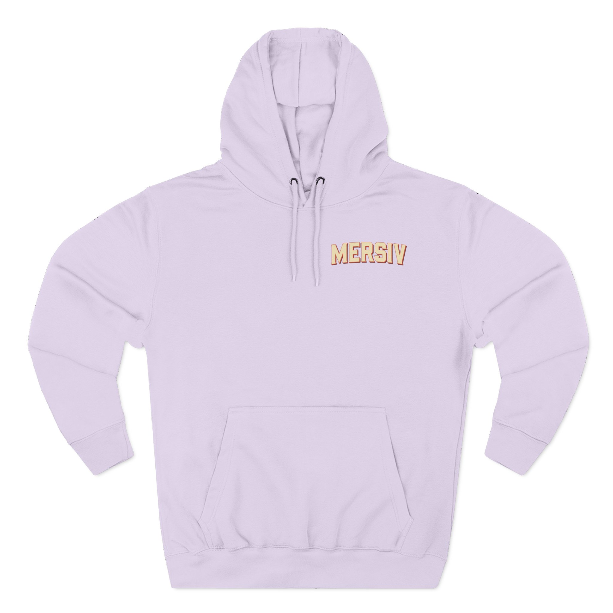 Mersiv Tan Chicago Three-Panel Fleece Hoodie