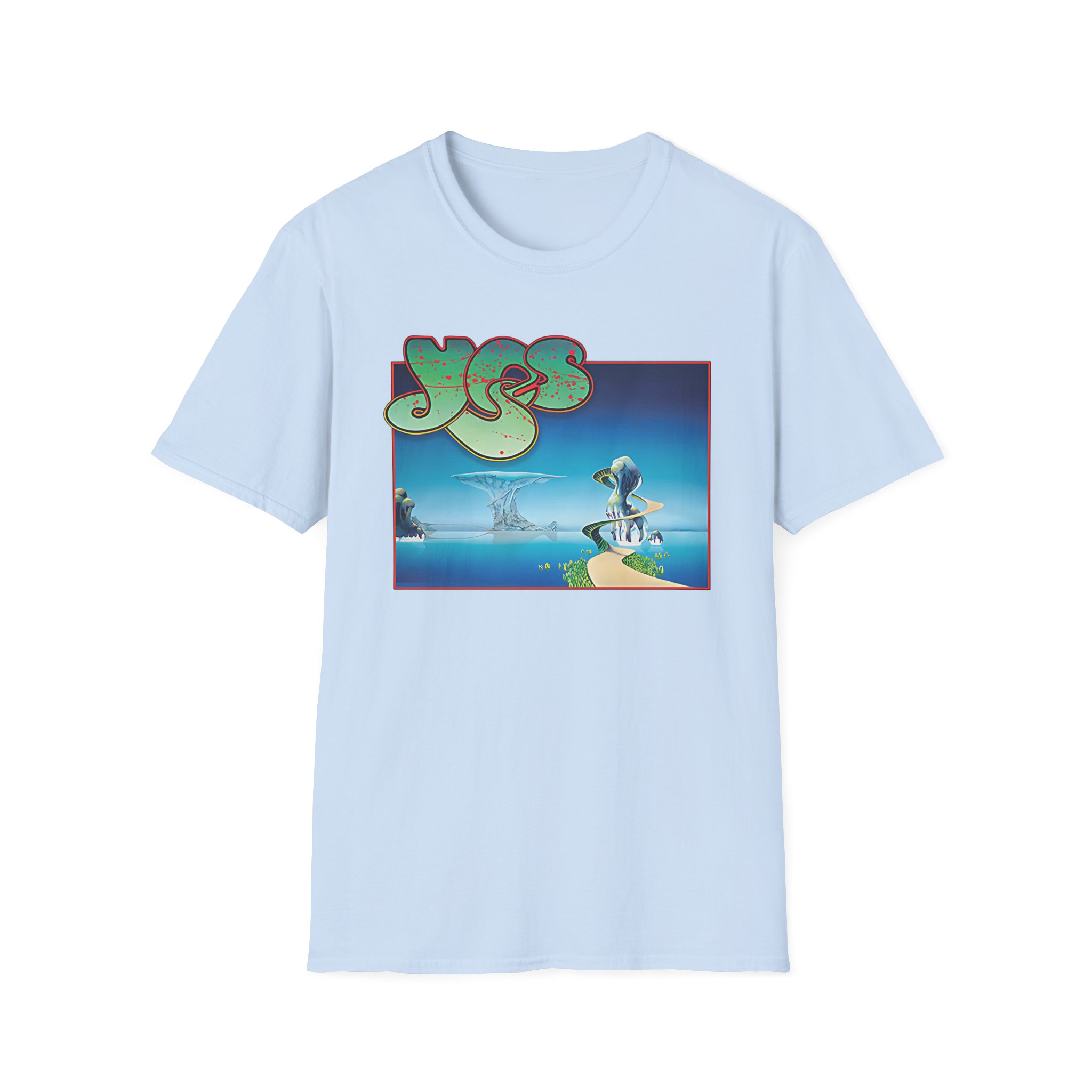 Yes Song Album Cover Unisex Softstyle T-Shirt