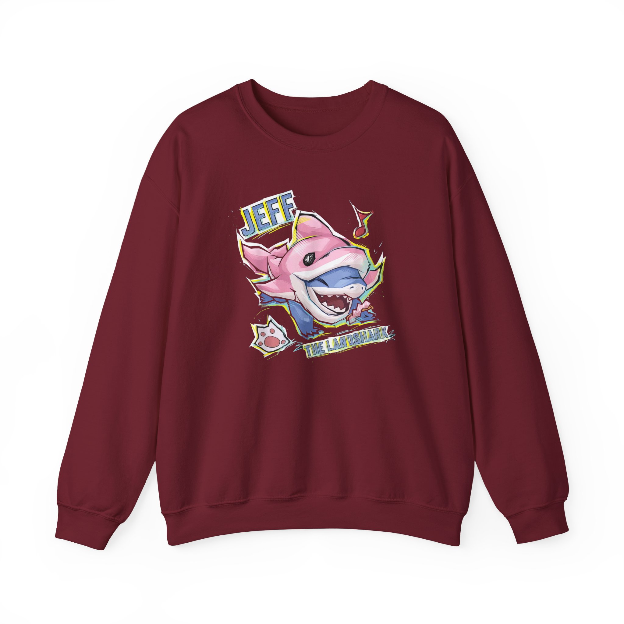 Jeff the Land Shark Unisex Heavy Blendâ„¢ Crewneck Sweatshirt