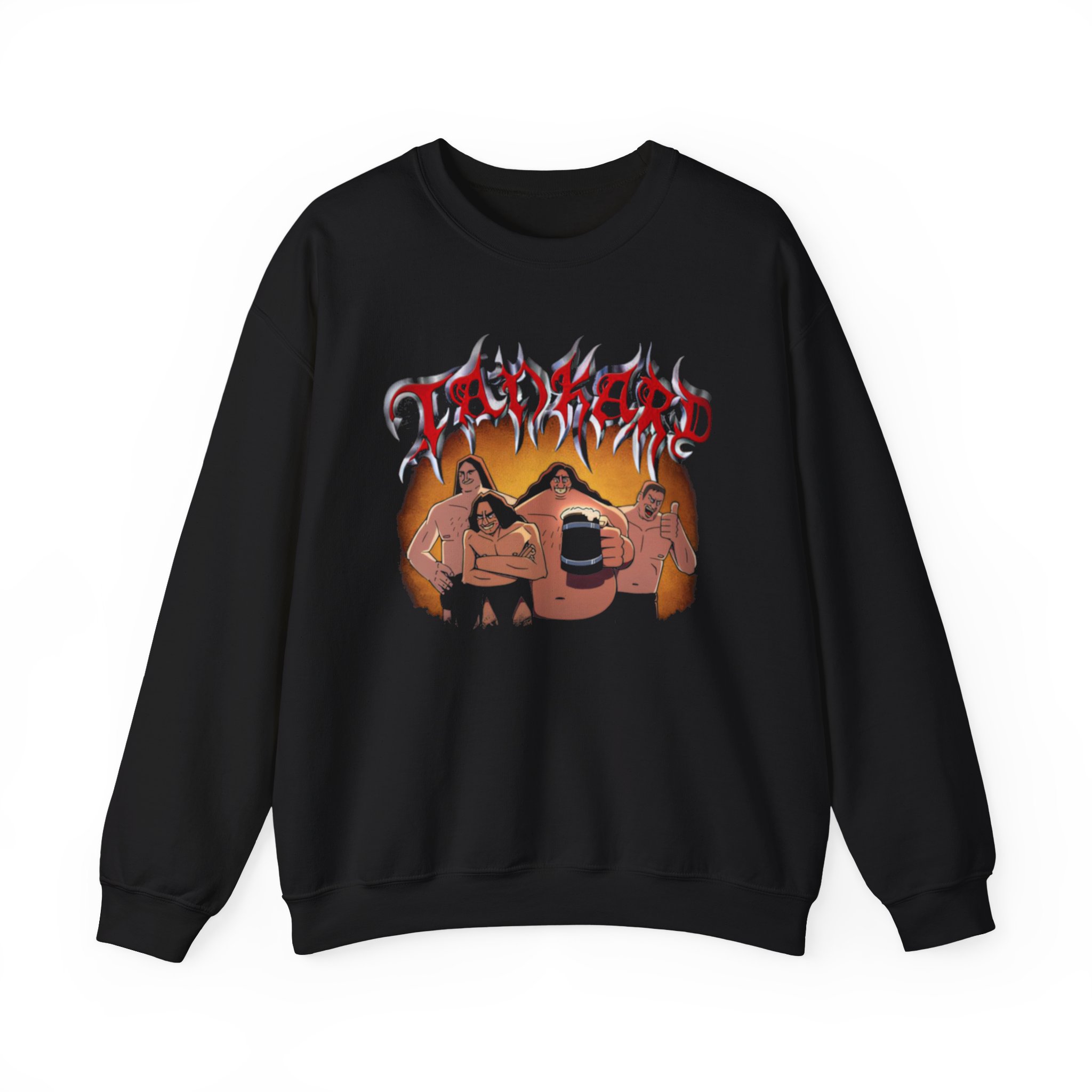 Tankard Fat, Ugly and Old Unisex Heavy Blendâ„¢ Crewneck Sweatshirt