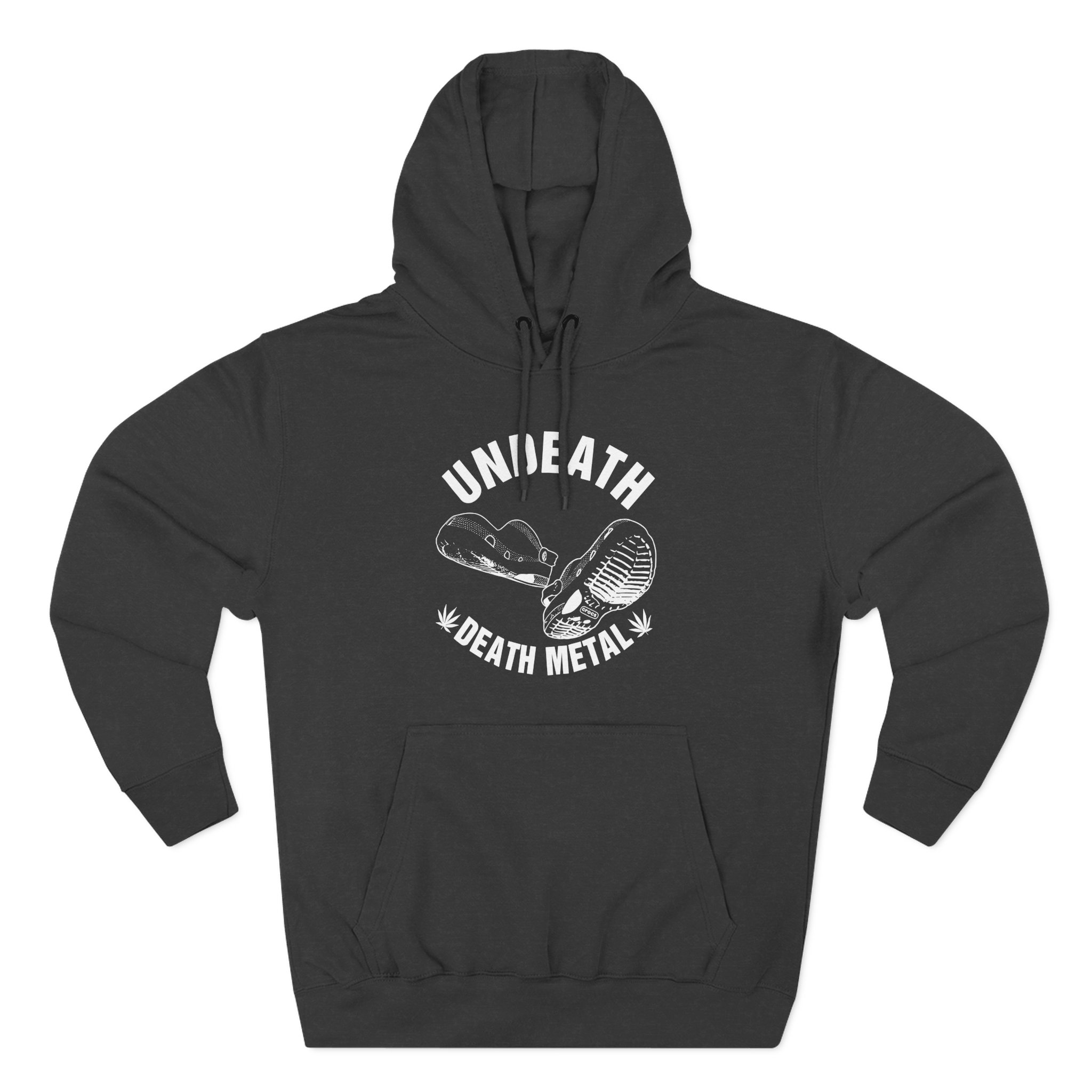 Undeath Death Metal Three-Panel Fleece Hoodie