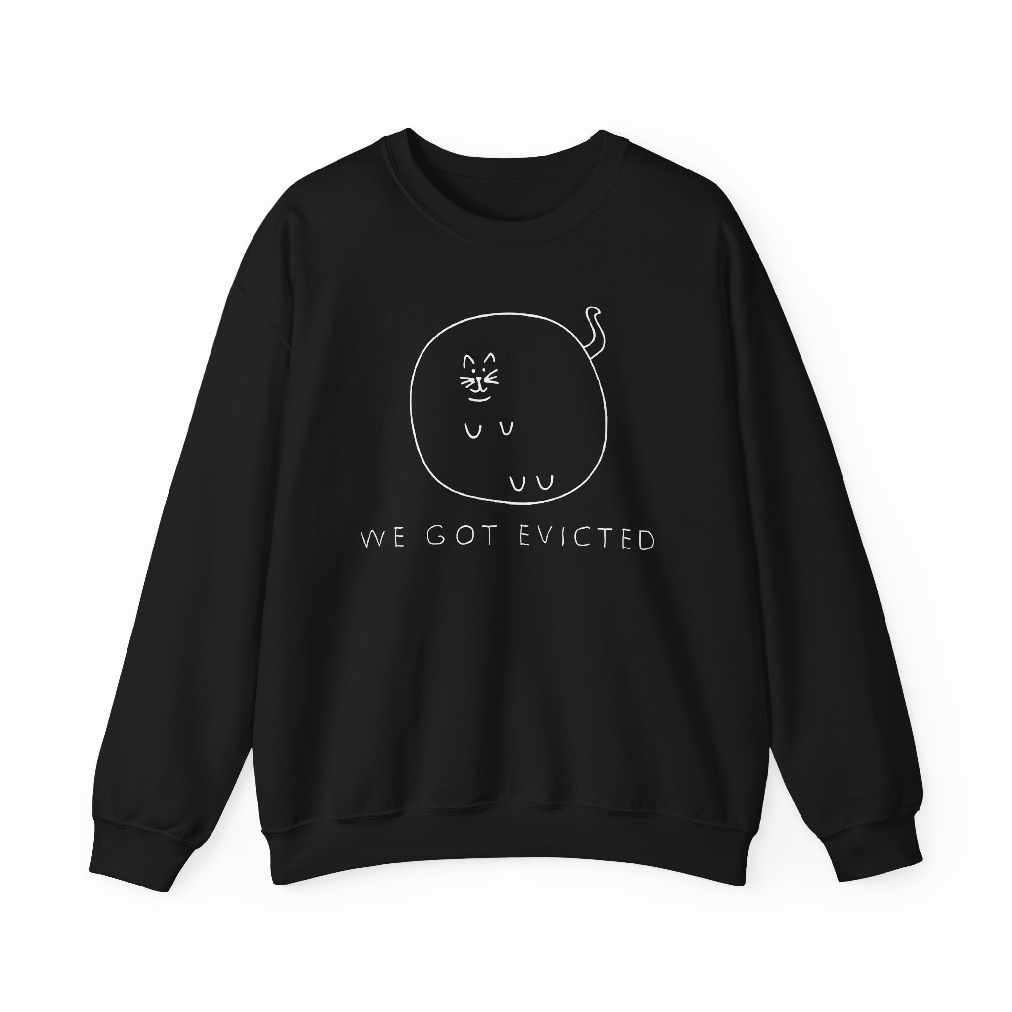 William Osman We Got Evicted Unisex Heavy Blendâ„¢ Crewneck Sweatshirt