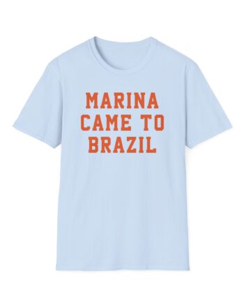 Marina Came to Brazil Unisex Softstyle T-Shirt