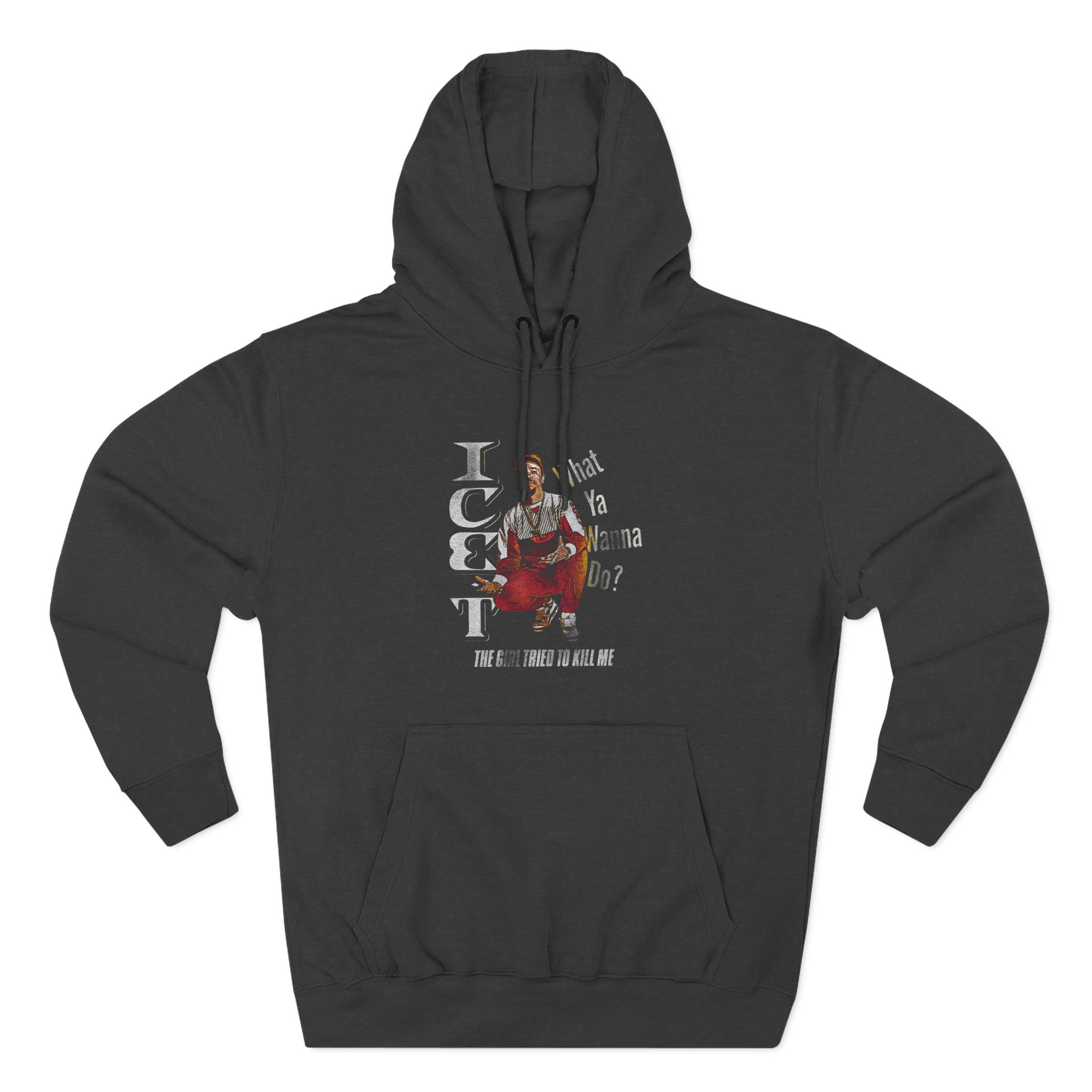 Ice-t The Girl Tried To Kill Me Three-Panel Fleece Hoodie