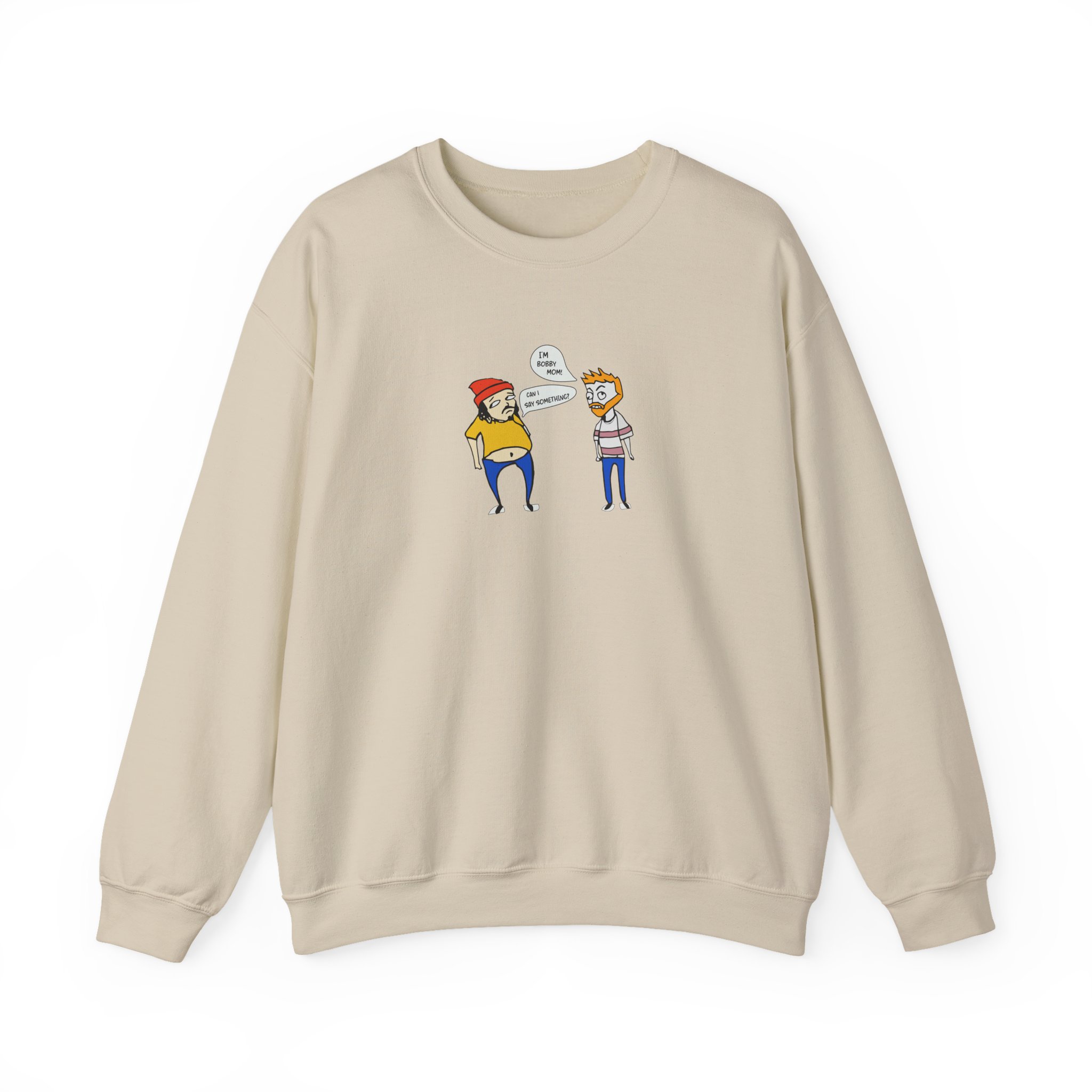 Bad Friends Embroidered Unisex Heavy Blendâ„¢ Crewneck Sweatshirt