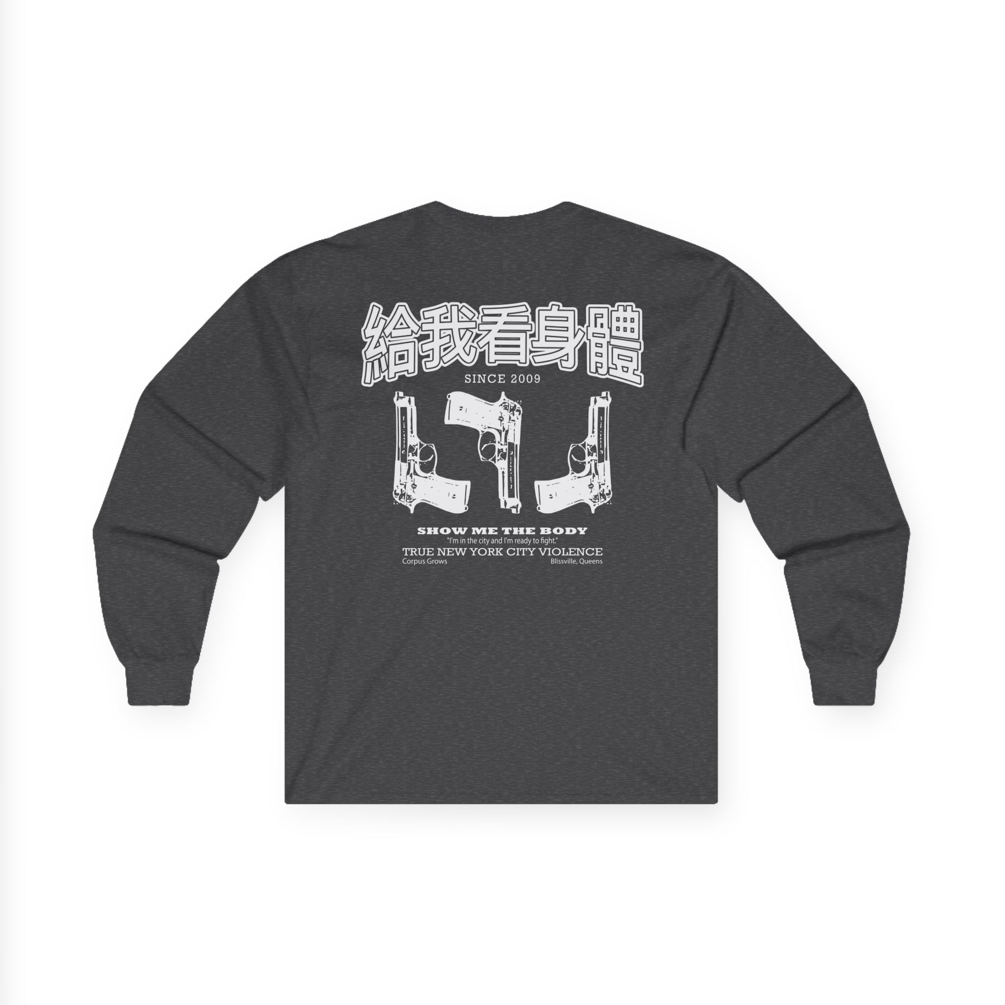 Show Me the Body Jon Jovino Flip Unisex Ultra Cotton Long Sleeve Tee