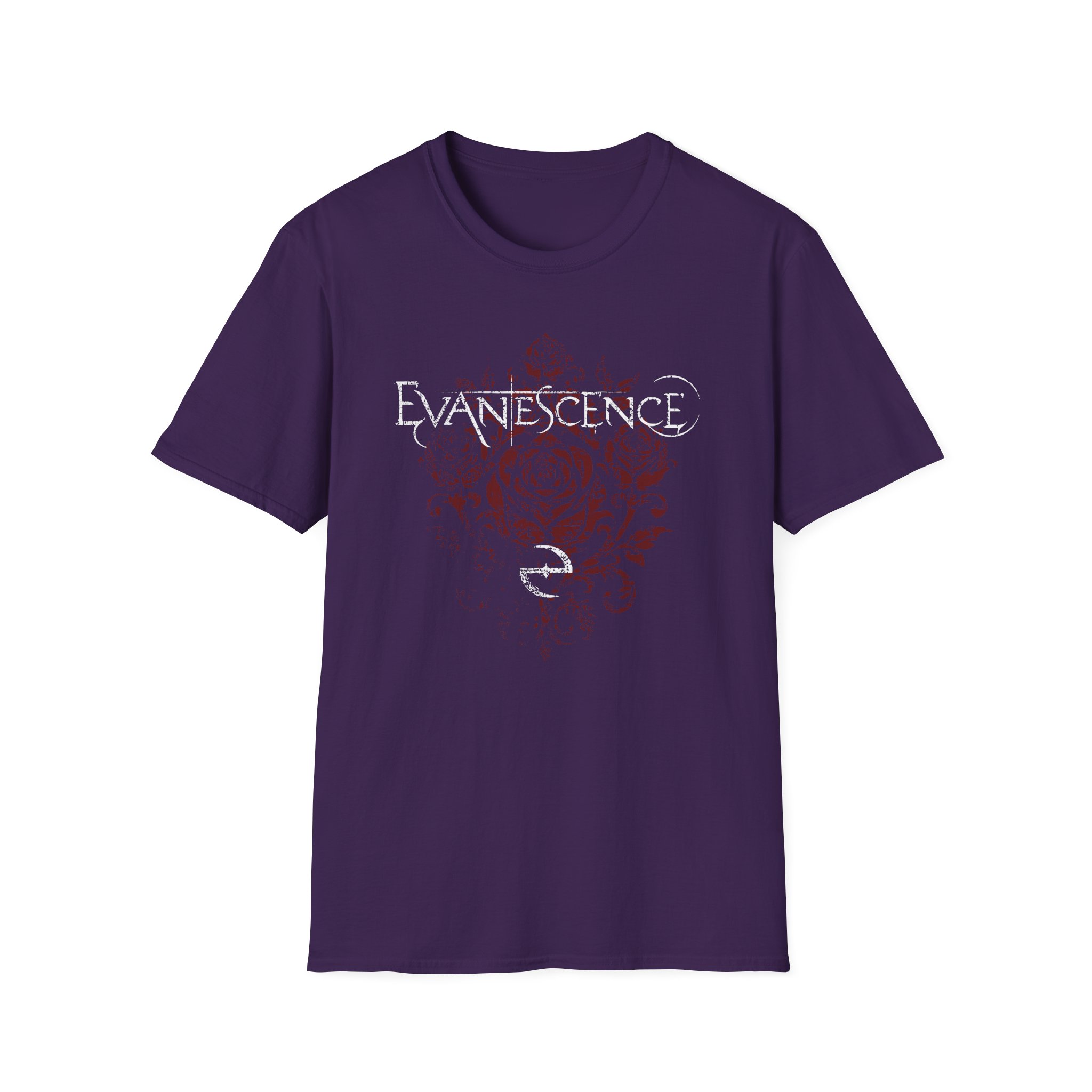 Evanescence Rose Logo Unisex Softstyle T-Shirt