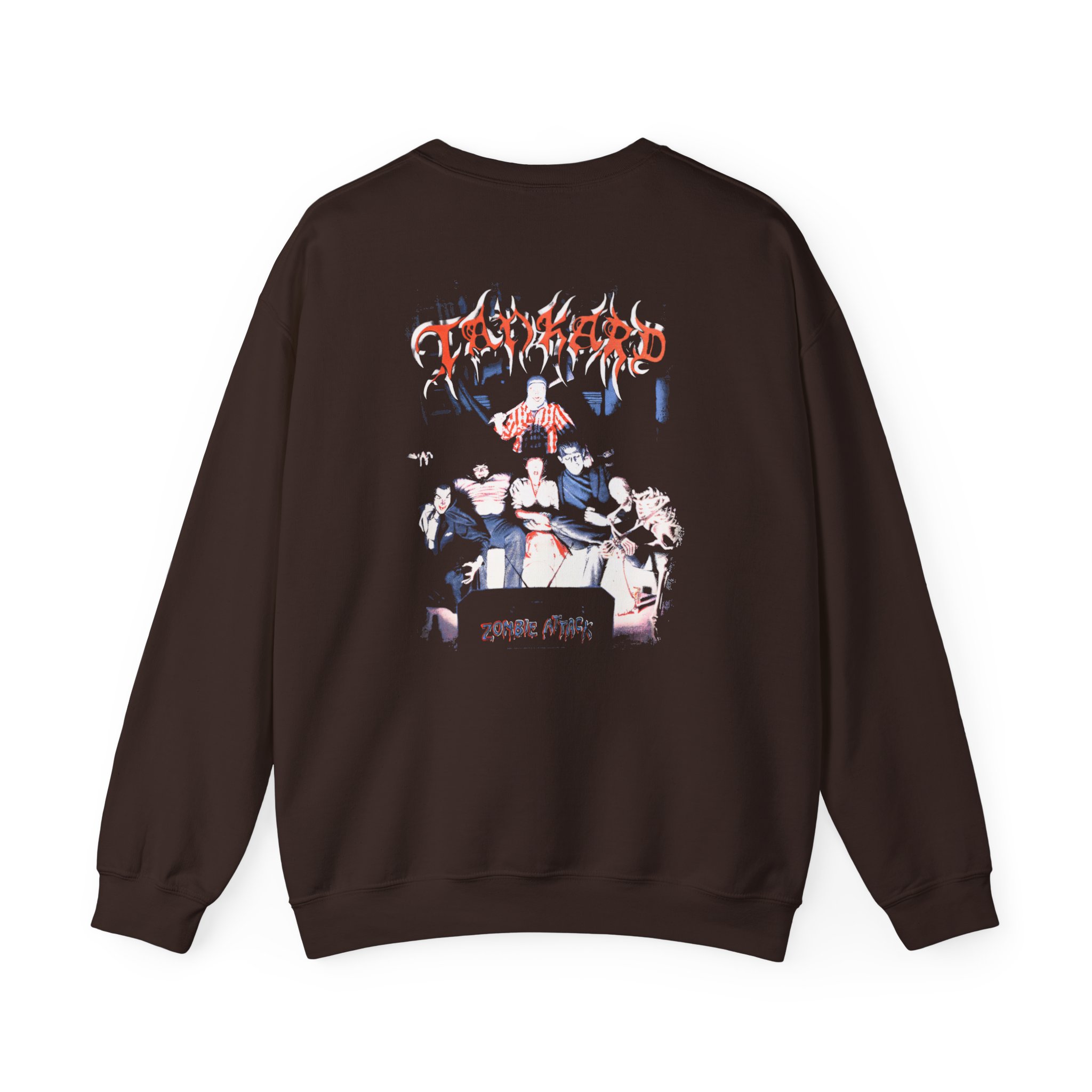 Tankard Zombie Attack Unisex Heavy Blendâ„¢ Crewneck Sweatshirt