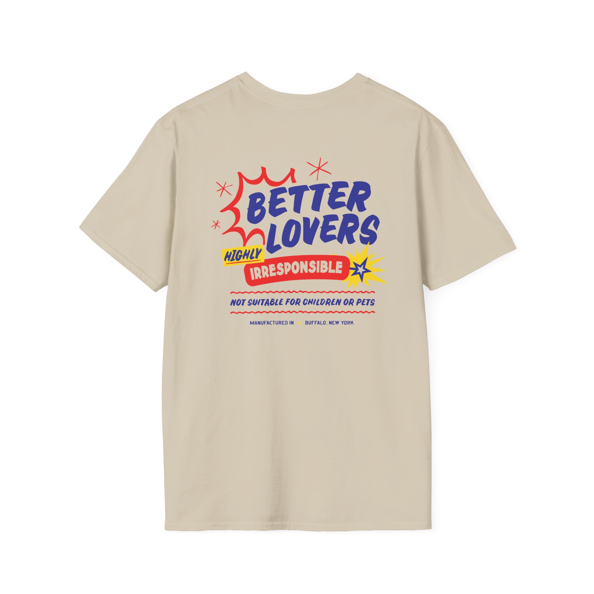 Better Lovers Not Suitable for Children Unisex Softstyle T-Shirt