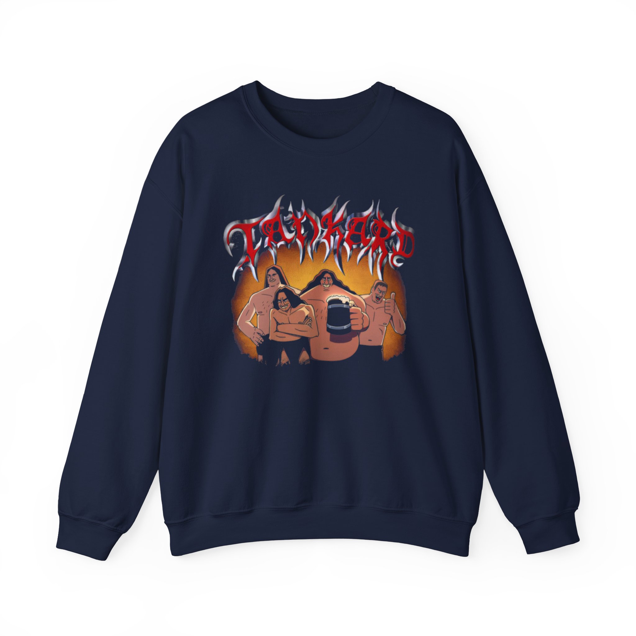 Tankard Fat, Ugly and Old Unisex Heavy Blendâ„¢ Crewneck Sweatshirt