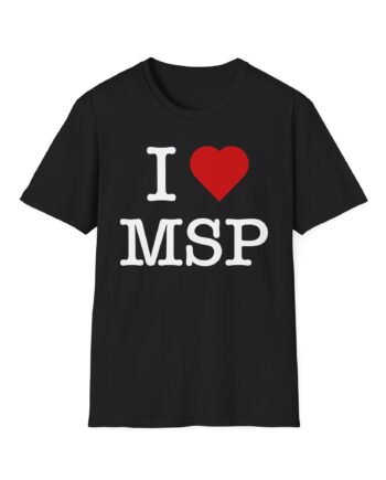 Manic Street Preachers I Heart Msp Unisex Softstyle T-Shirt