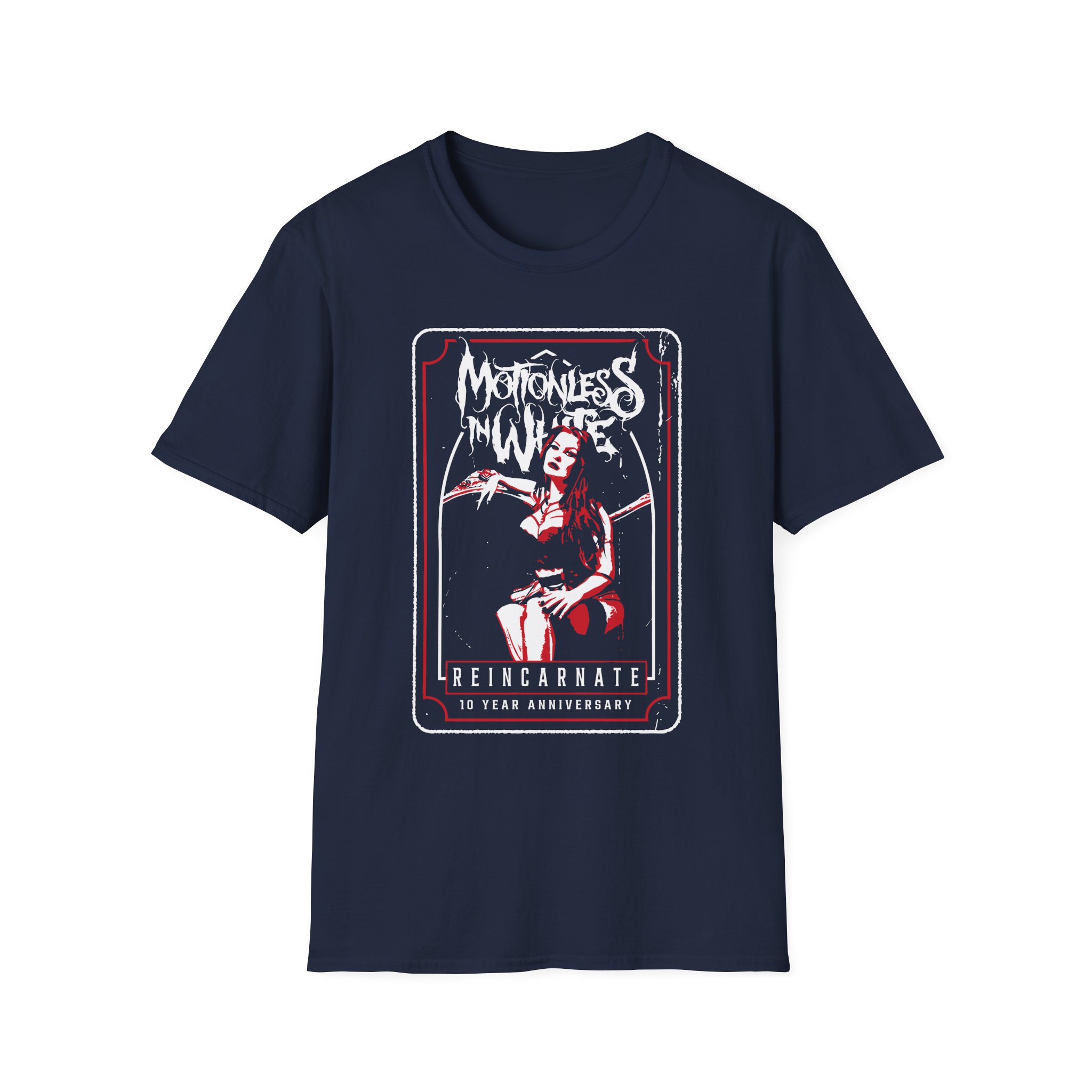 Motionless in White the Queen Unisex Softstyle T-Shirt