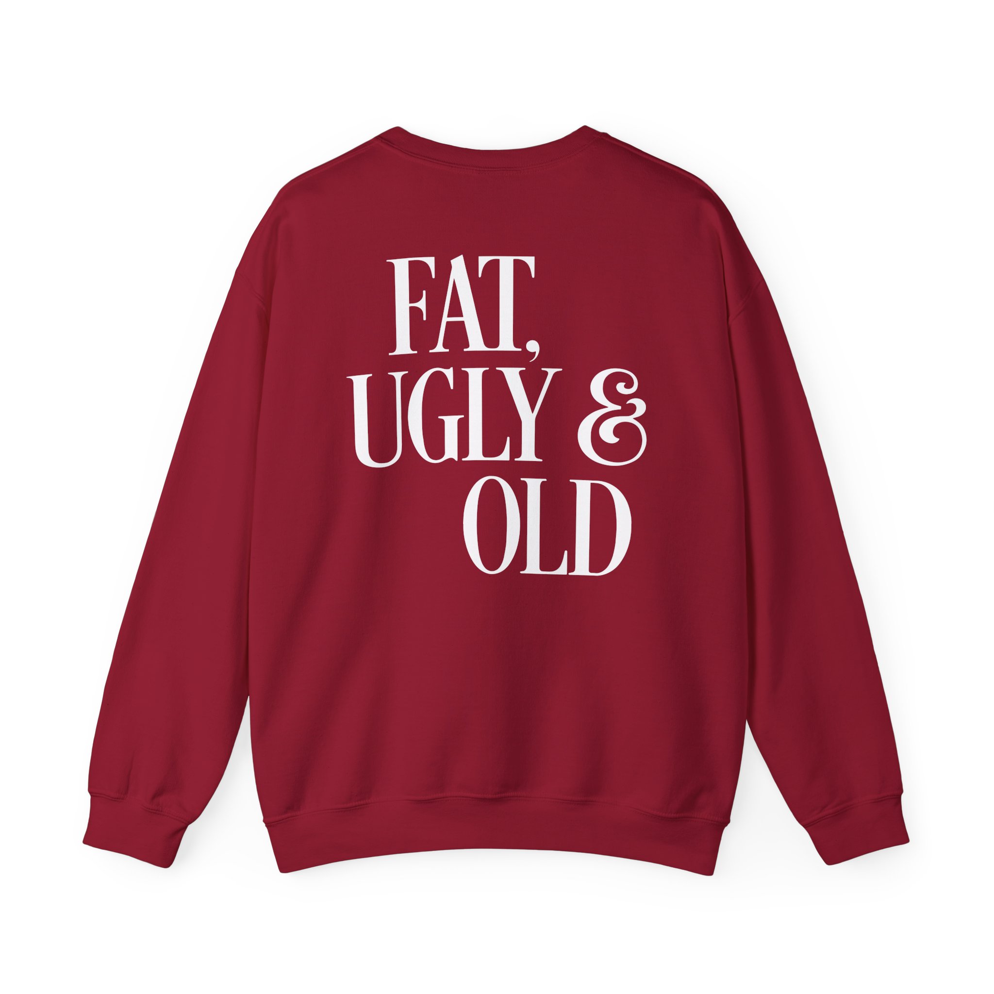Tankard Fat, Ugly and Old Unisex Heavy Blendâ„¢ Crewneck Sweatshirt