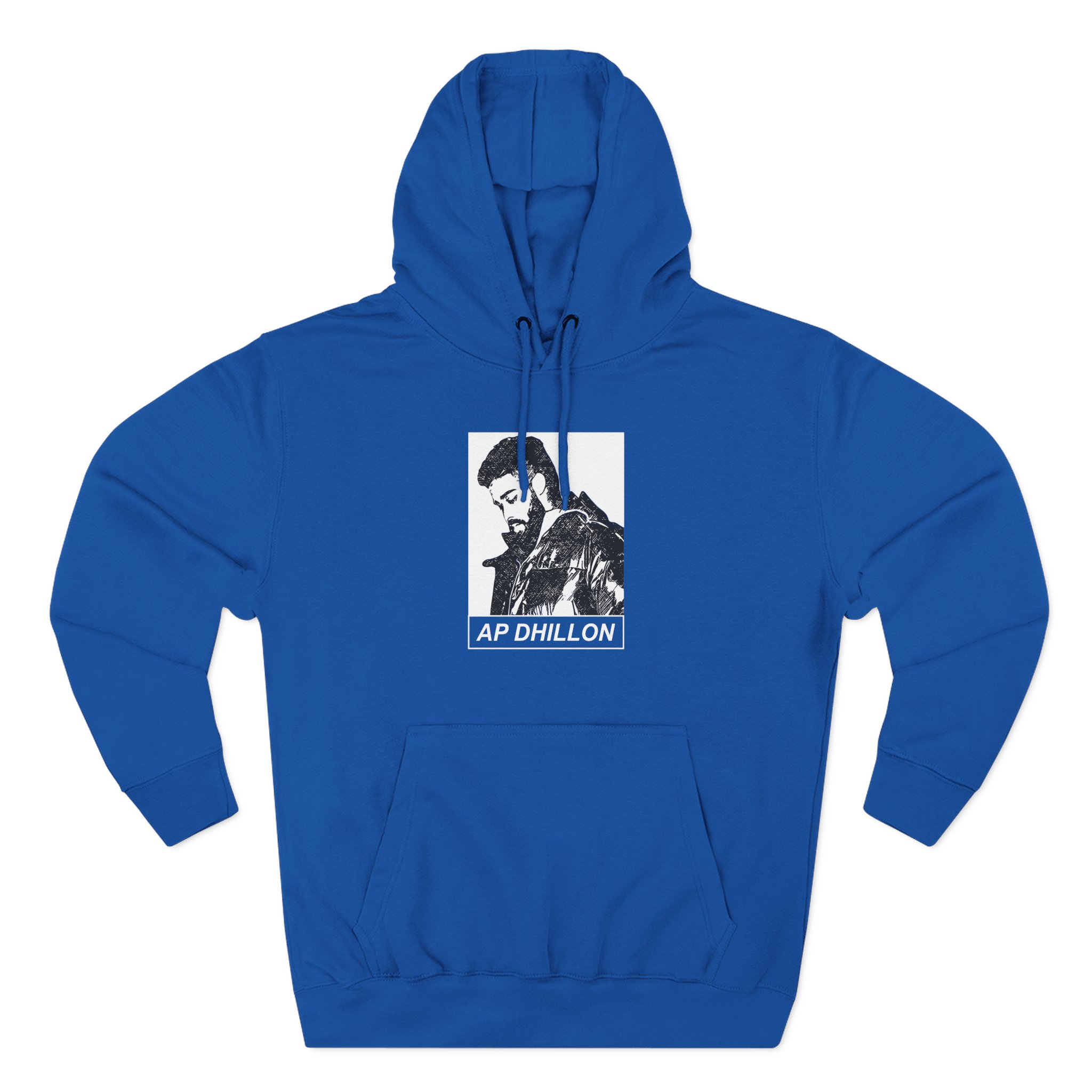 AP Dhillon Three-Panel Fleece Hoodie